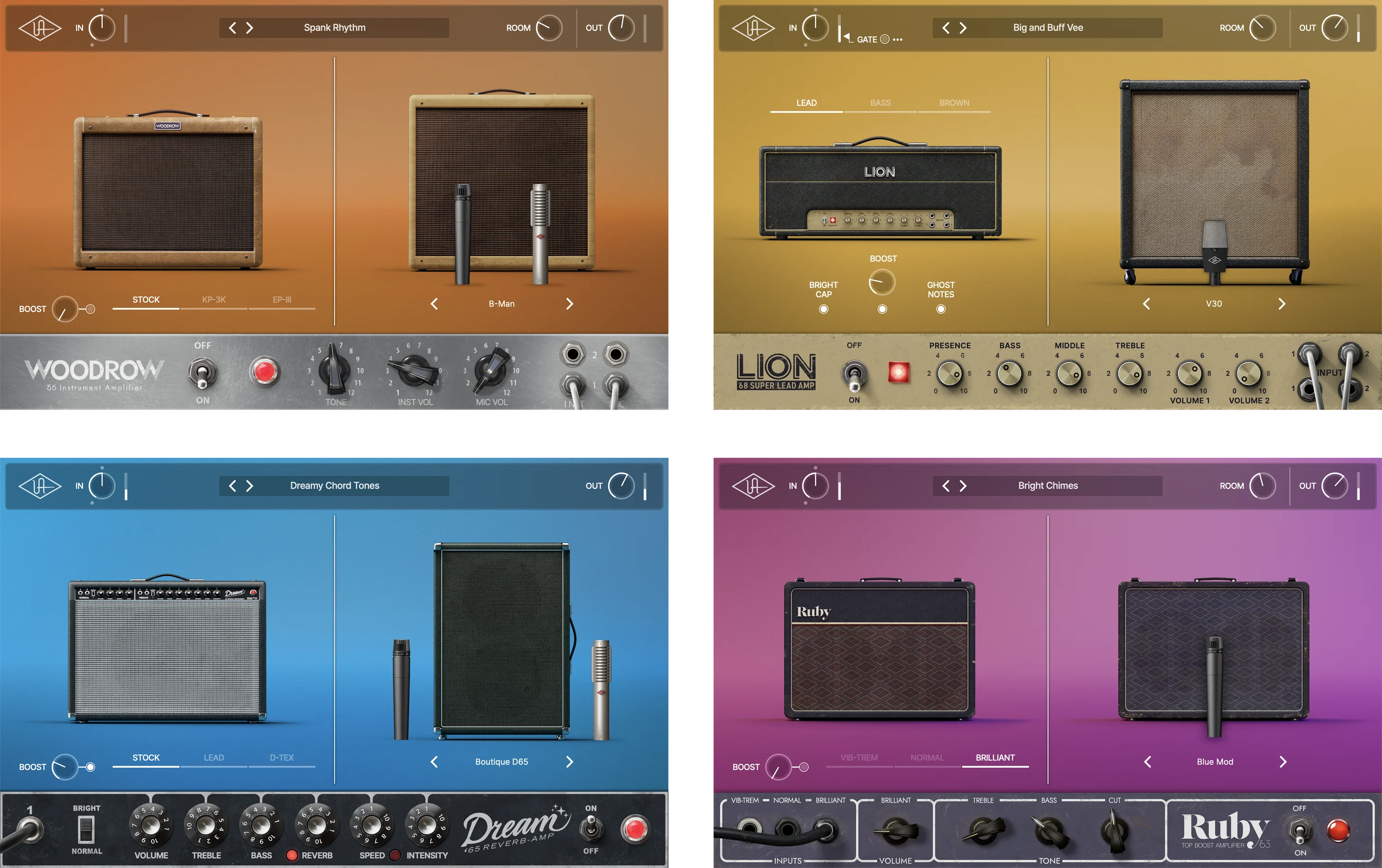 Universal Audio UAD 吉他音箱插件套装 2