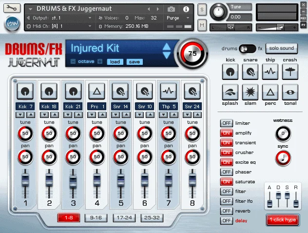 Impact Soundworks Juggernaut：电影级电子配乐工具虚拟乐器