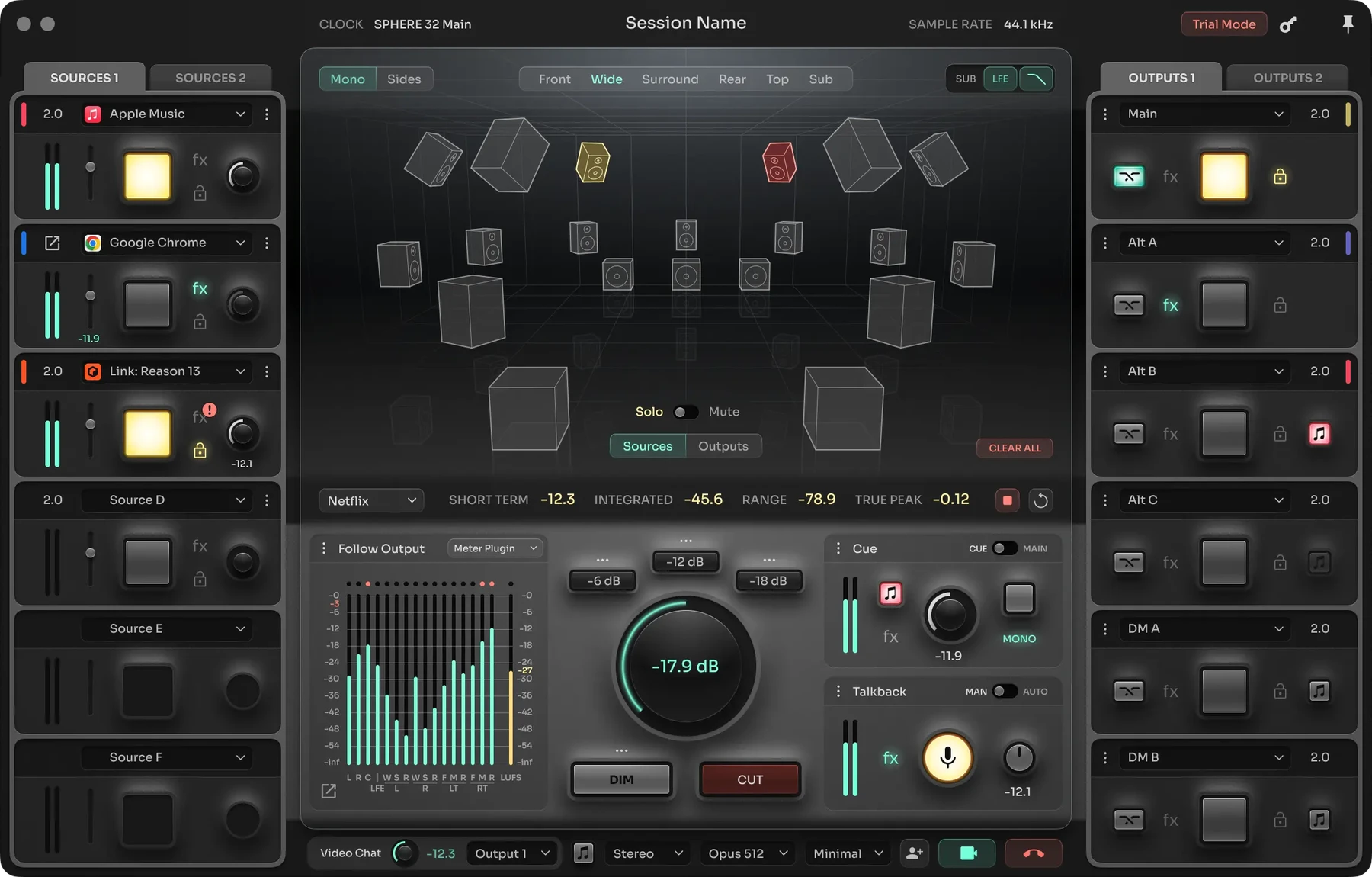 Ginger Audio GroundControl Sphere Stereo