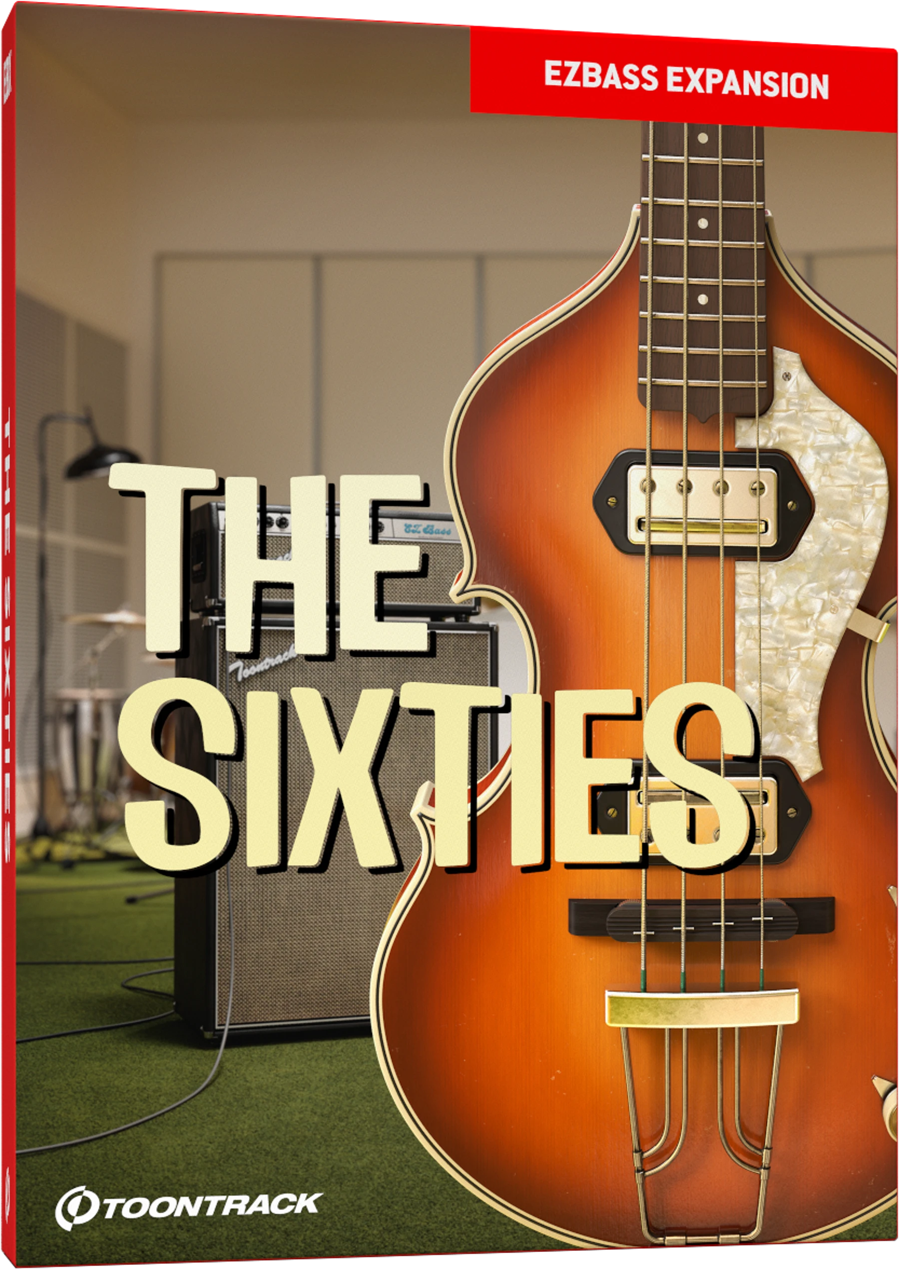 Toontrack The Sixties EBX 音色扩展包，适用于 EZbass