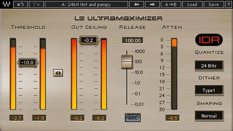 Waves L2 Ultramaximizer 插件