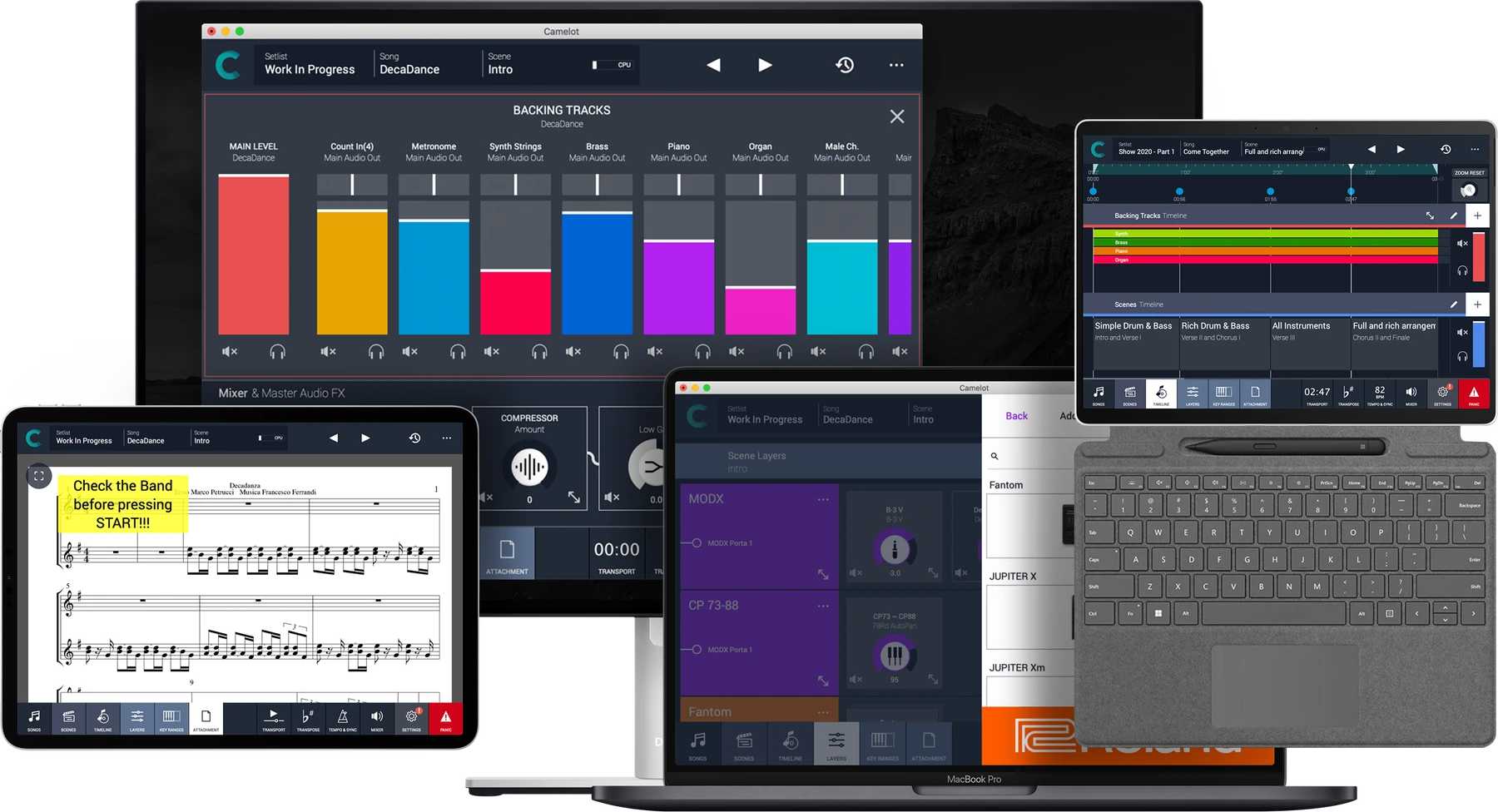 Audio Modeling Camelot Pro 现场演出环境软件