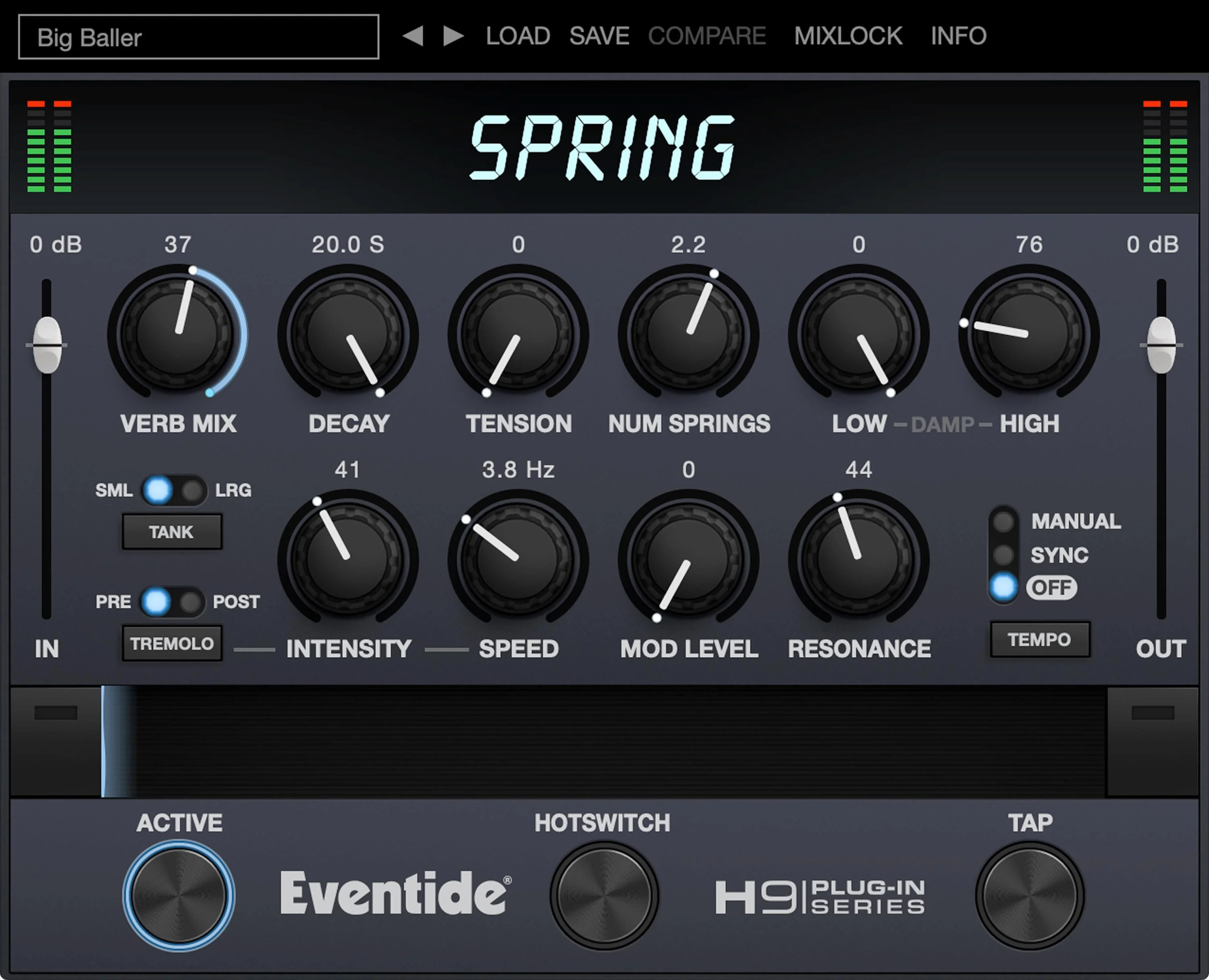 Eventide Spring 弹簧混响插件