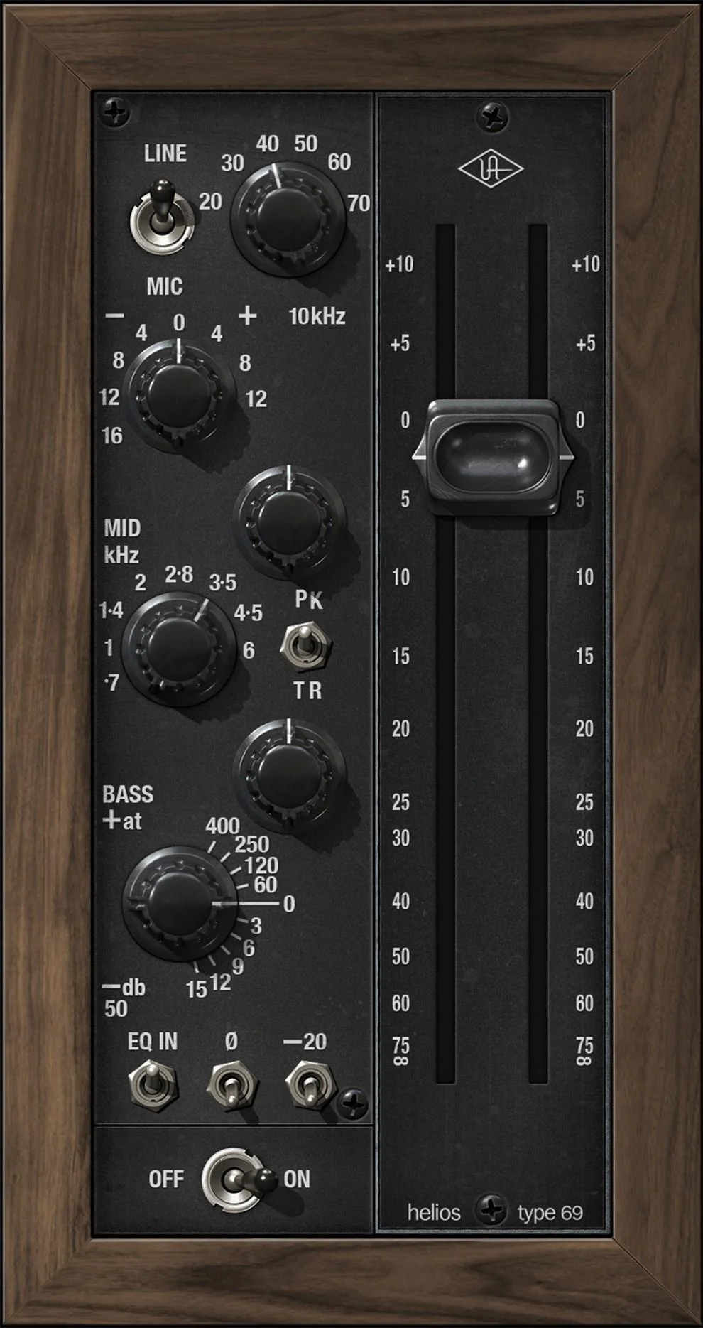 Universal Audio Helios Type 69 前级与均衡器合集 UAD 插件