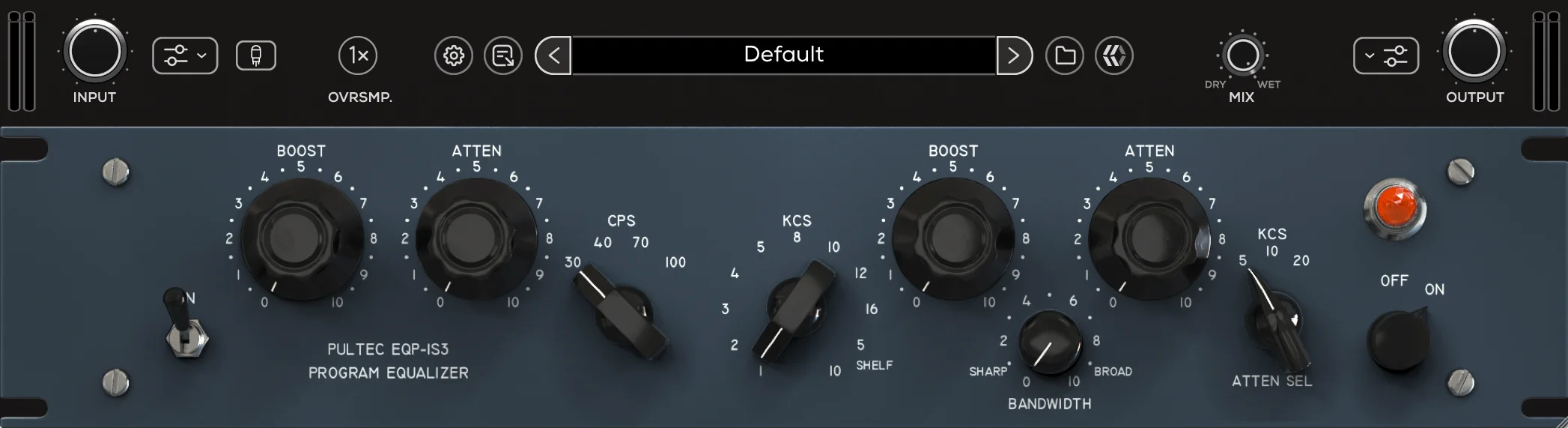 MixWave Pultec EQP-1S3 均衡器插件