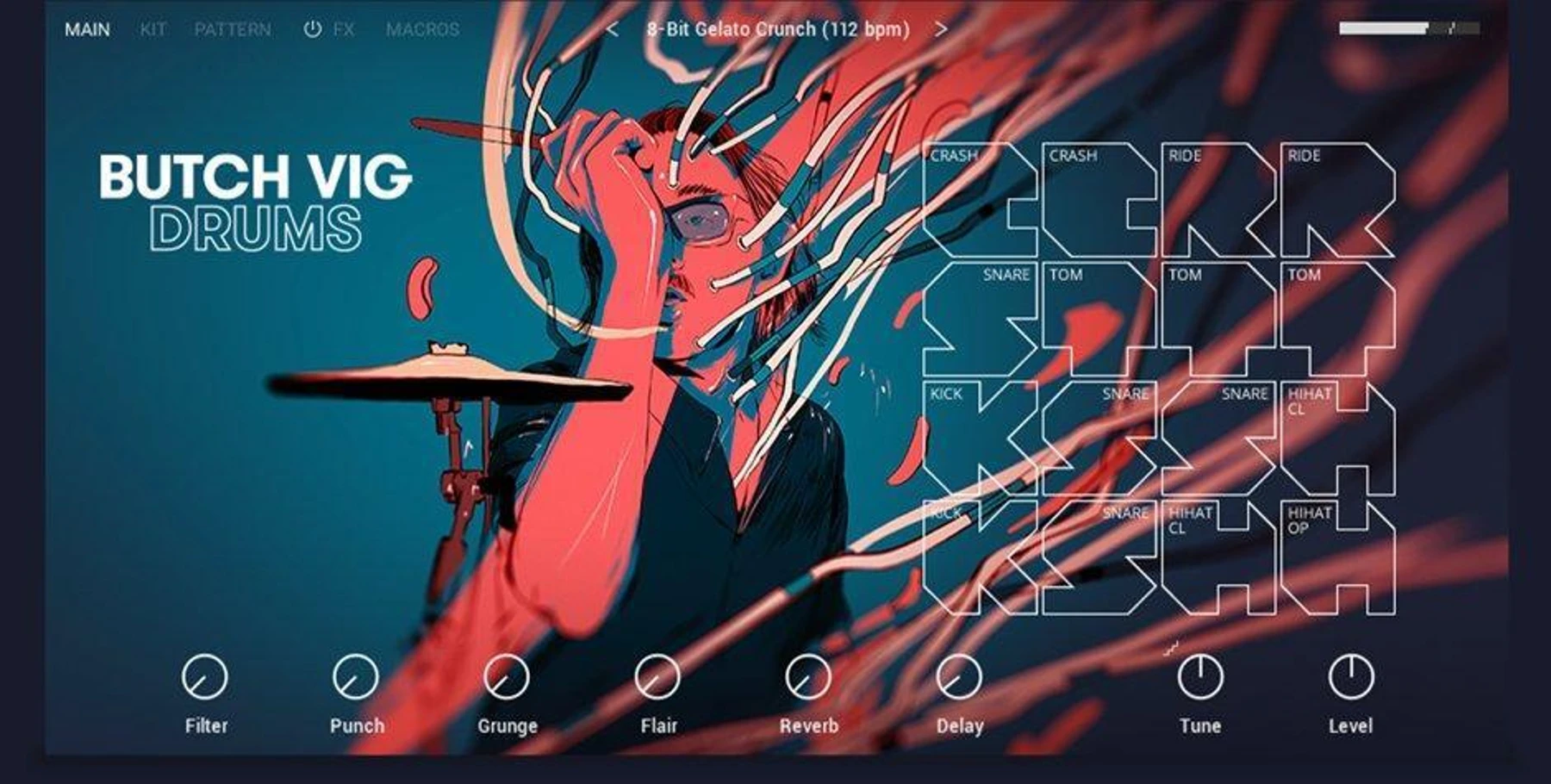 Native Instruments Butch Vig Drums 虚拟乐器软件