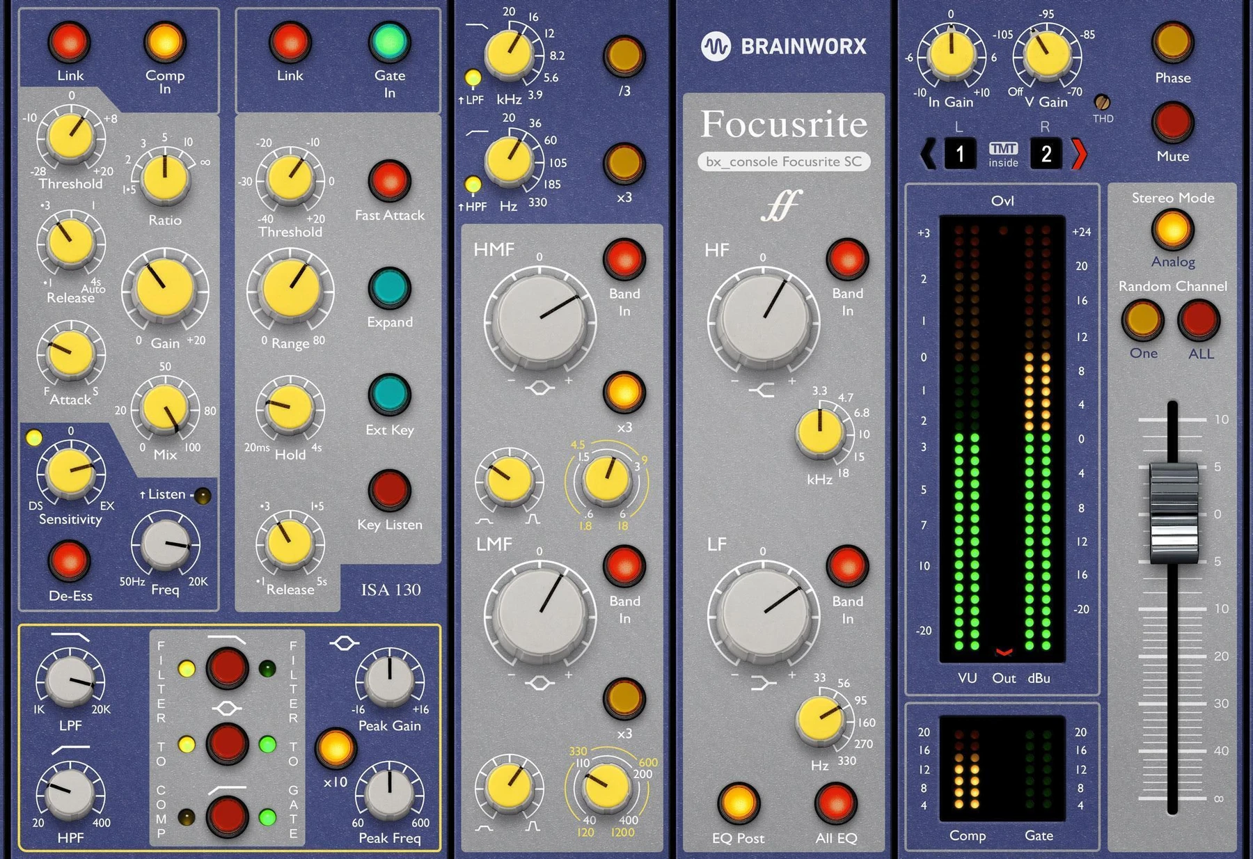 Brainworx bx_console Focusrite SC 插件