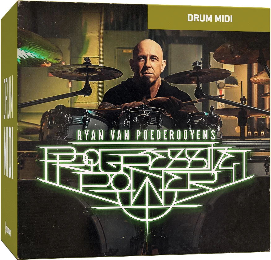 Toontrack Progressive Power 鼓组 MIDI 包