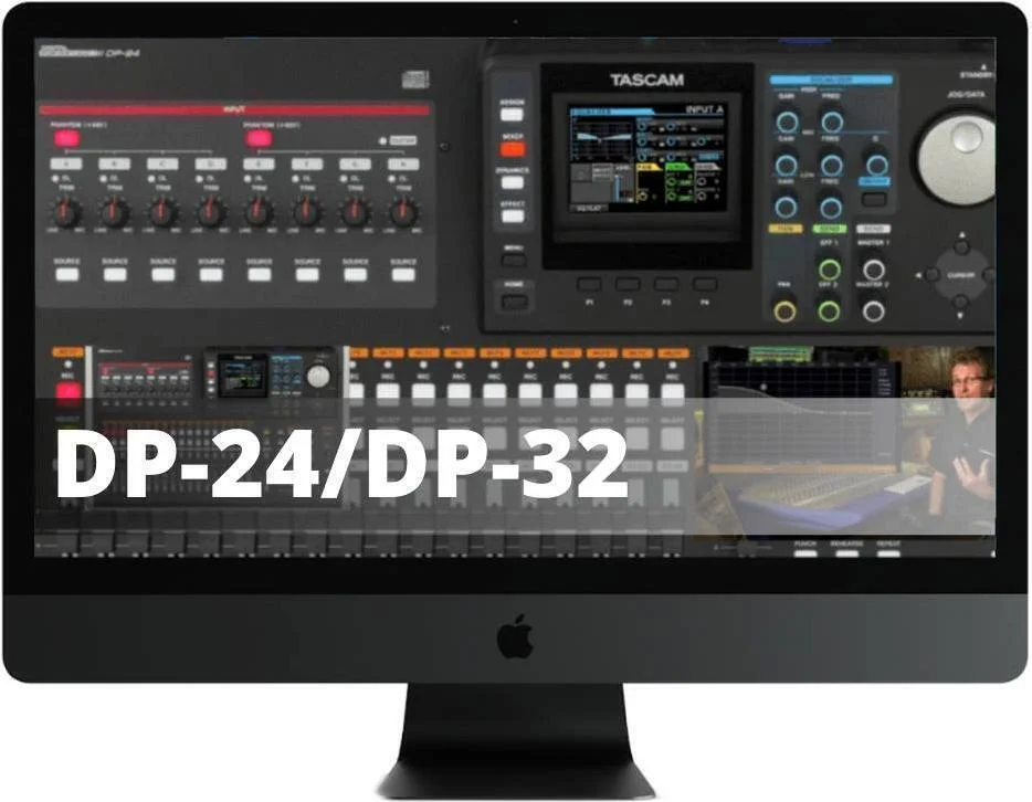 ProAudioEXP TASCAM DP-24 和 DP-32 Portastudios 视频培训课程