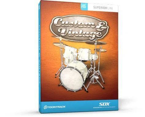 Toontrack Custom and Vintage SDX 音色扩展