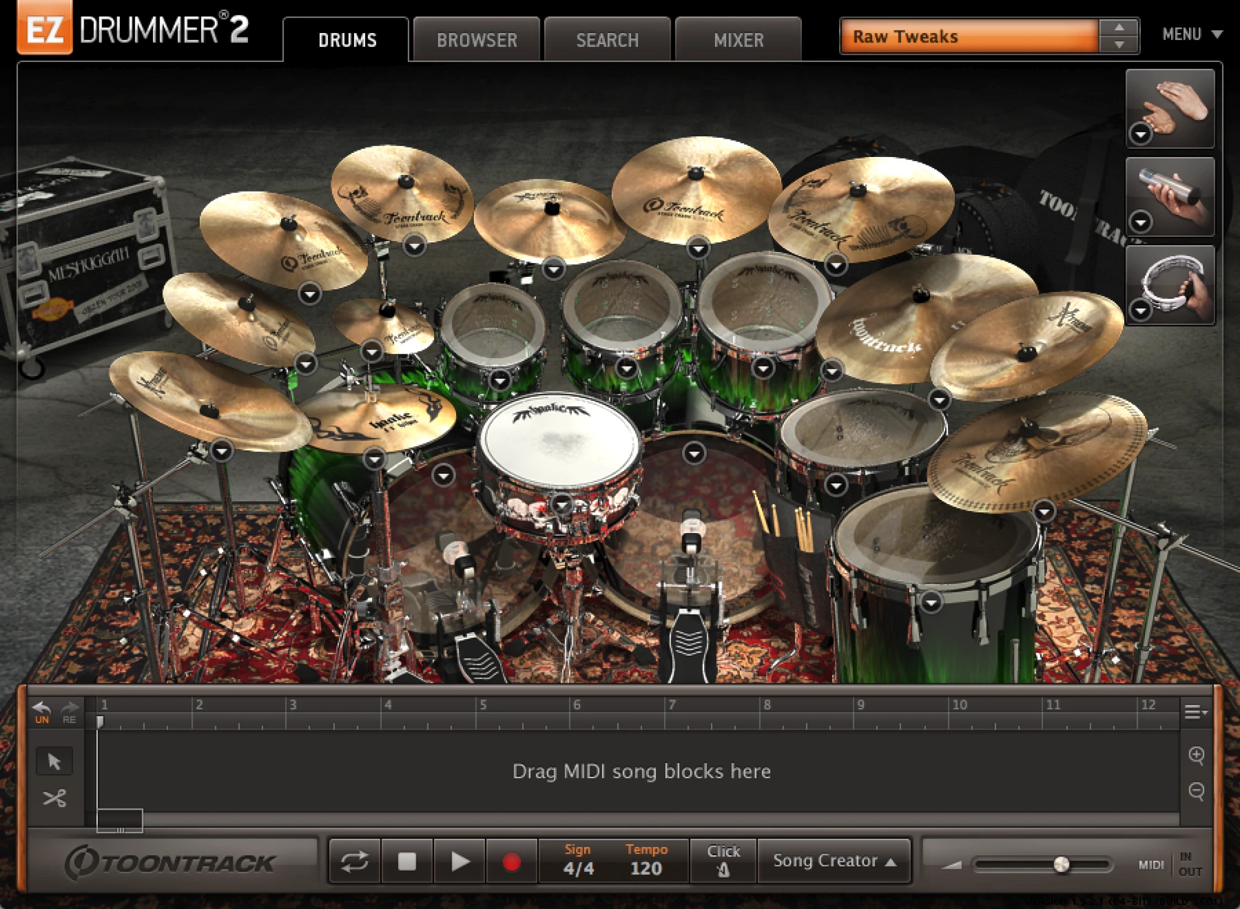 Toontrack Metalheads EZX 音色扩展包