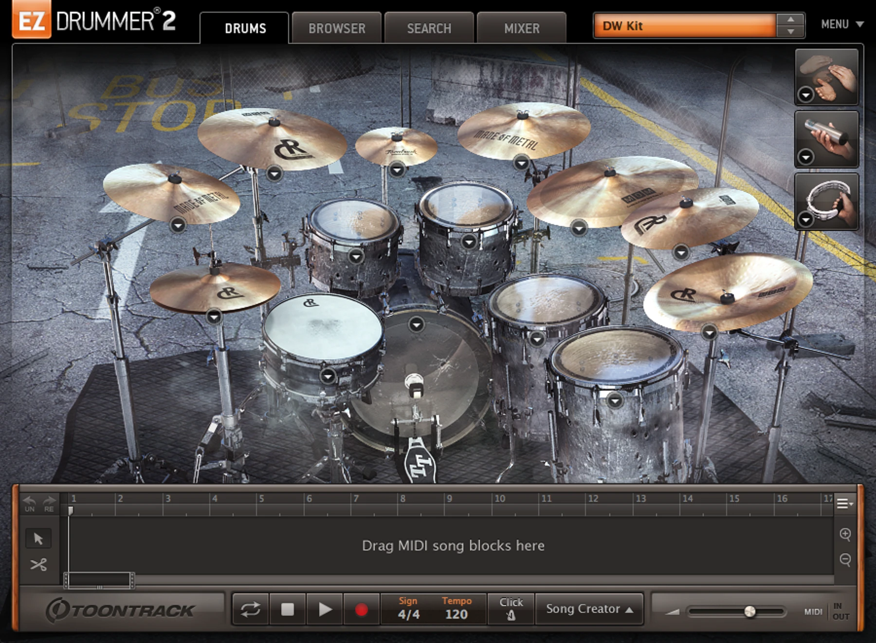Toontrack 金属制造 EZX 音色扩展包
