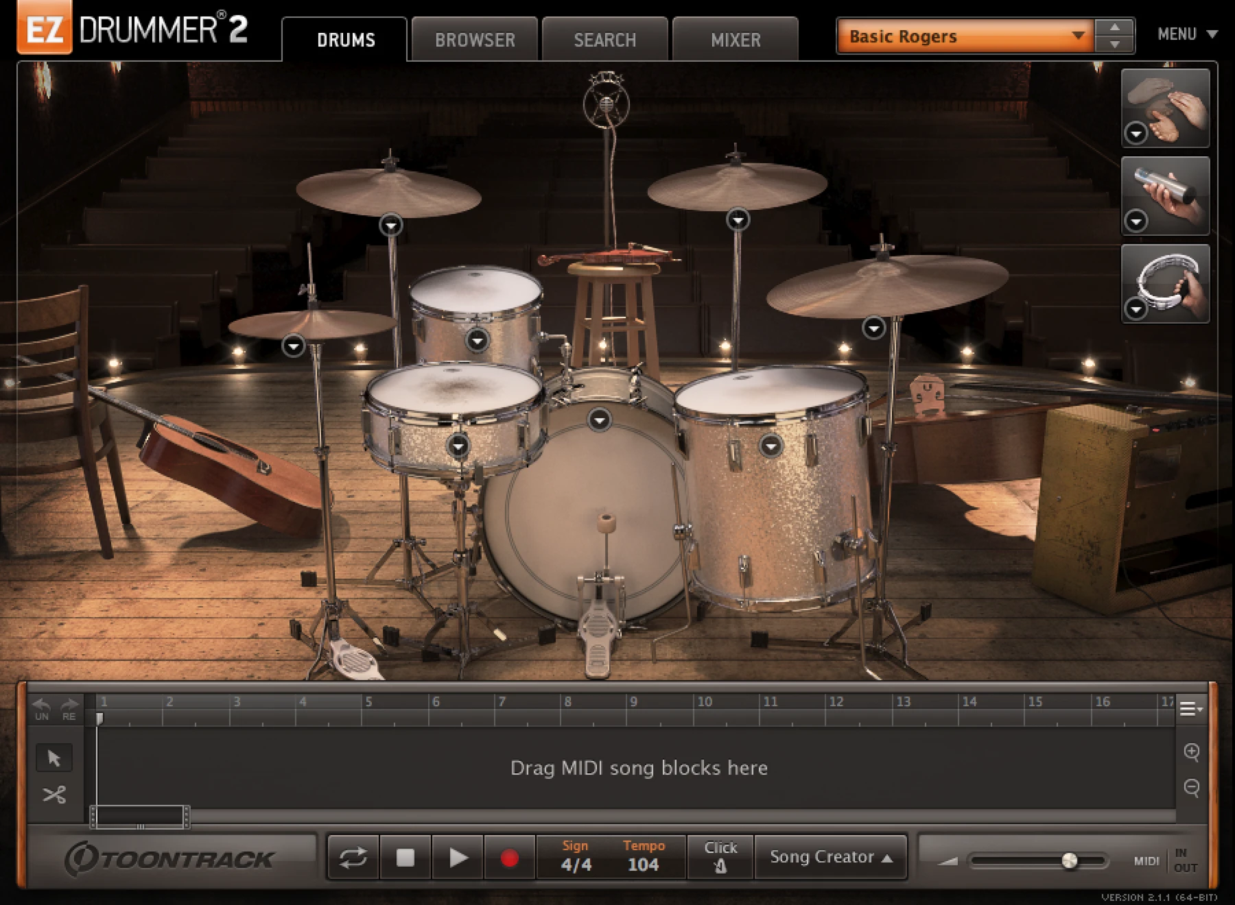 Toontrack 传统乡村 EZX 音色扩展