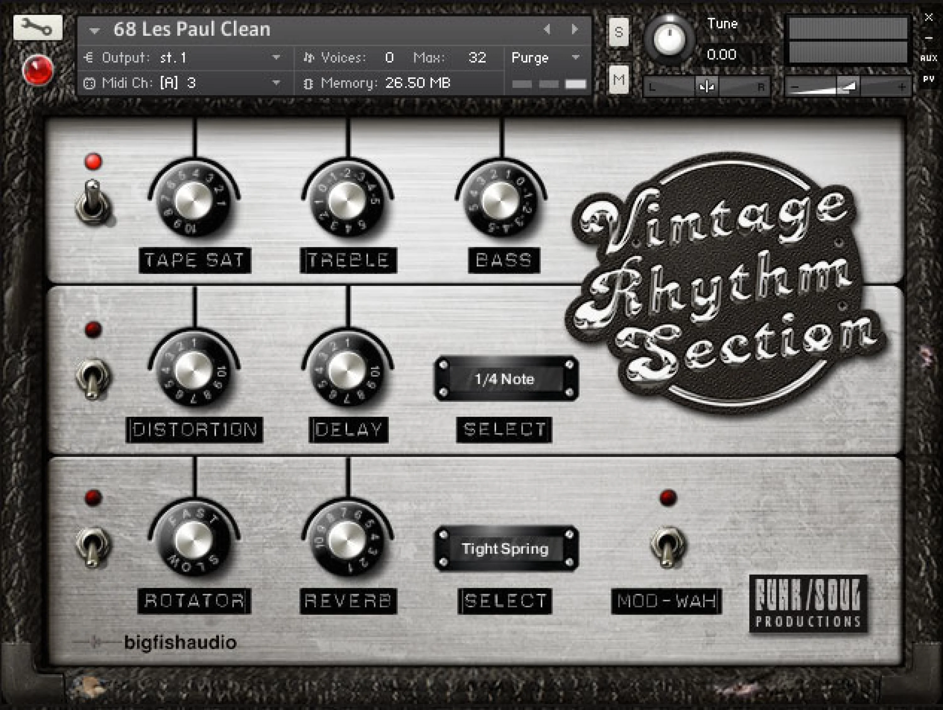 Big Fish Audio 复古节奏组软件乐器