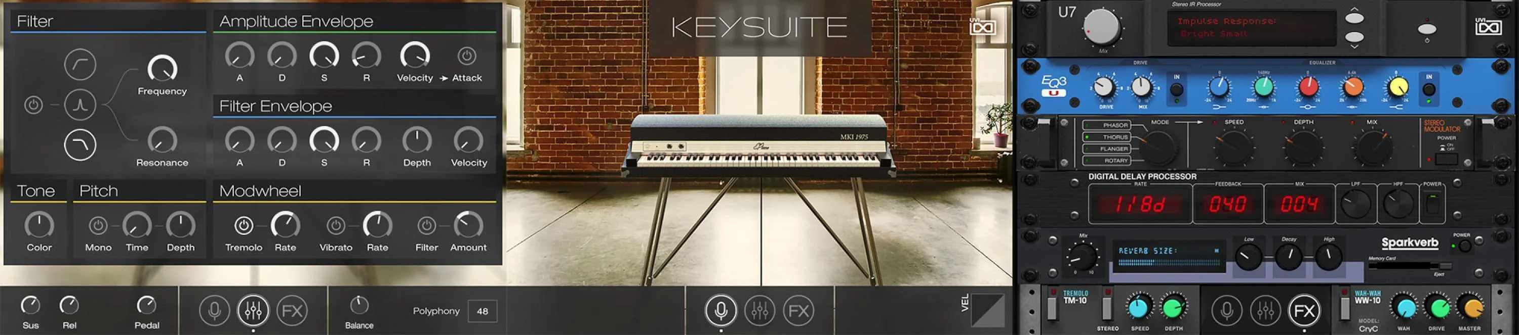 UVI Key Suite Electric 电钢琴虚拟乐器
