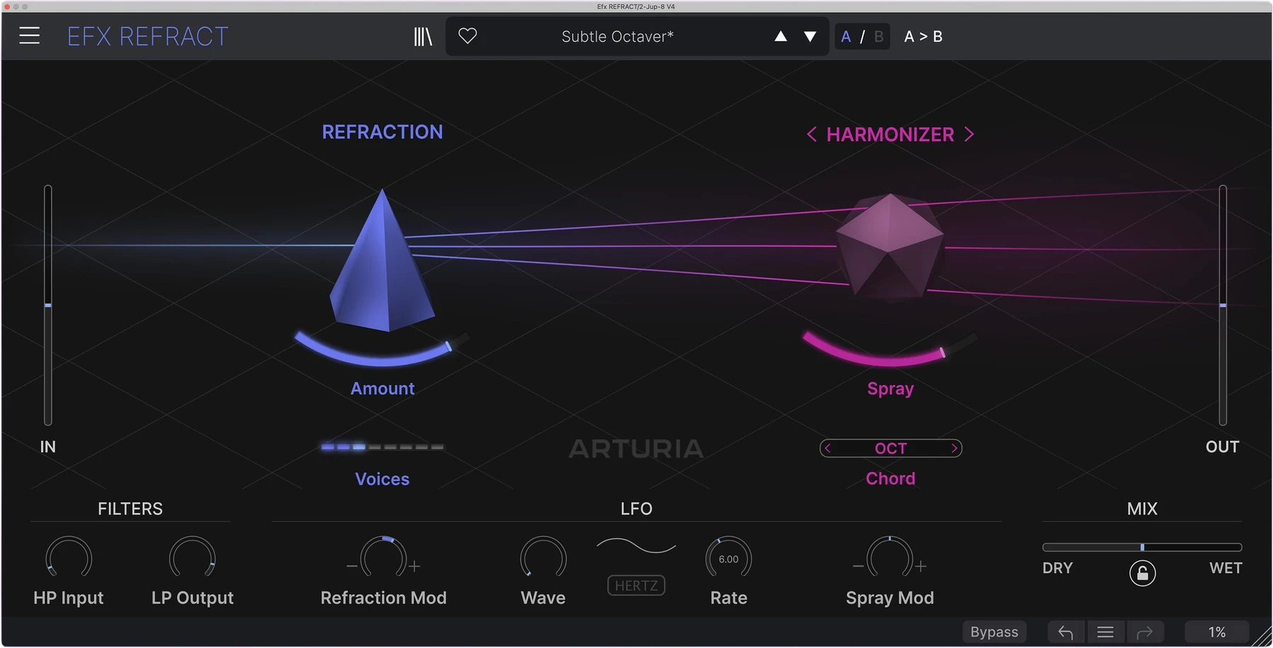 Arturia Efx Refract 齐奏效果插件