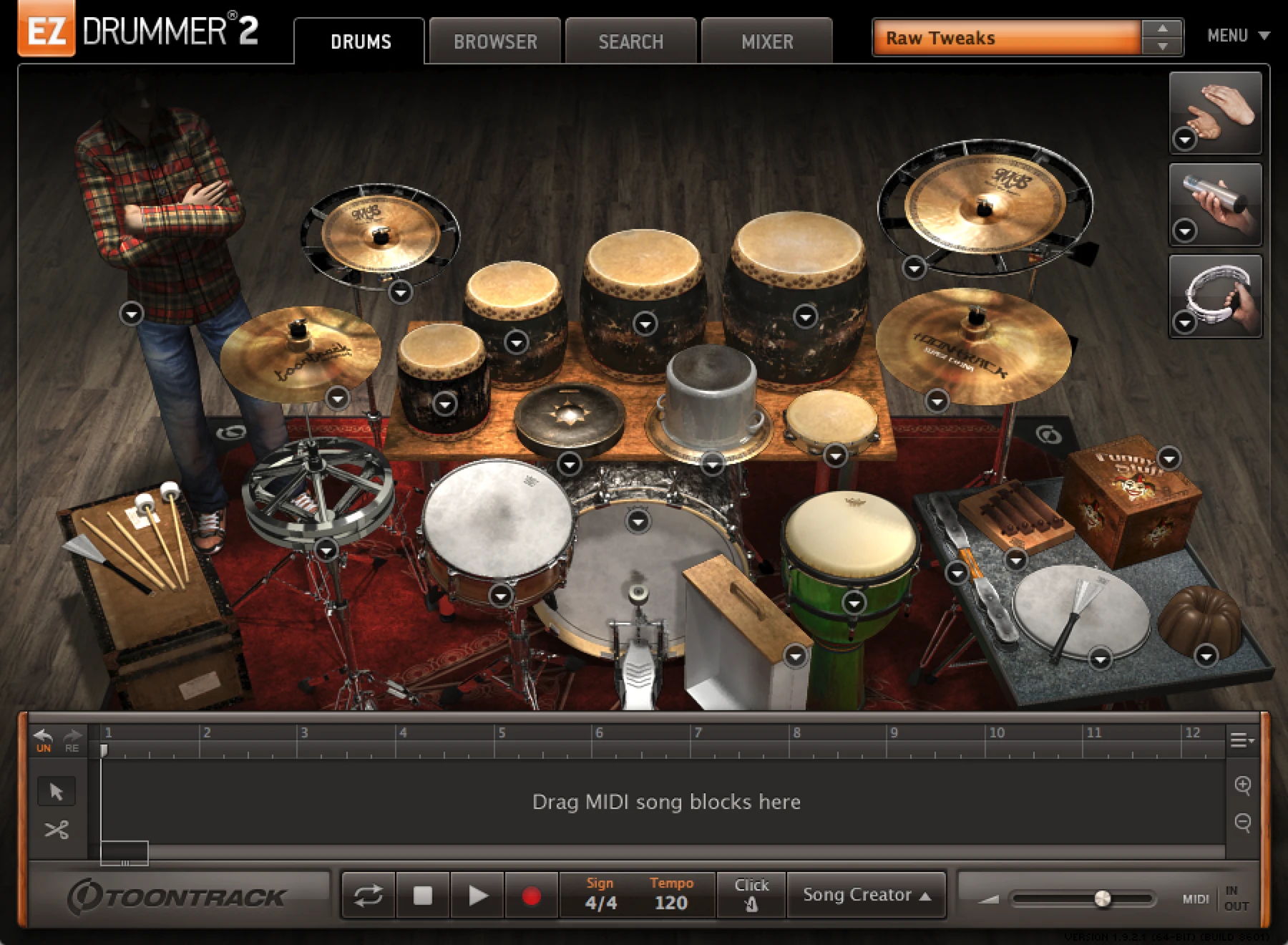 Toontrack Twisted Kit EZX 音色扩展包