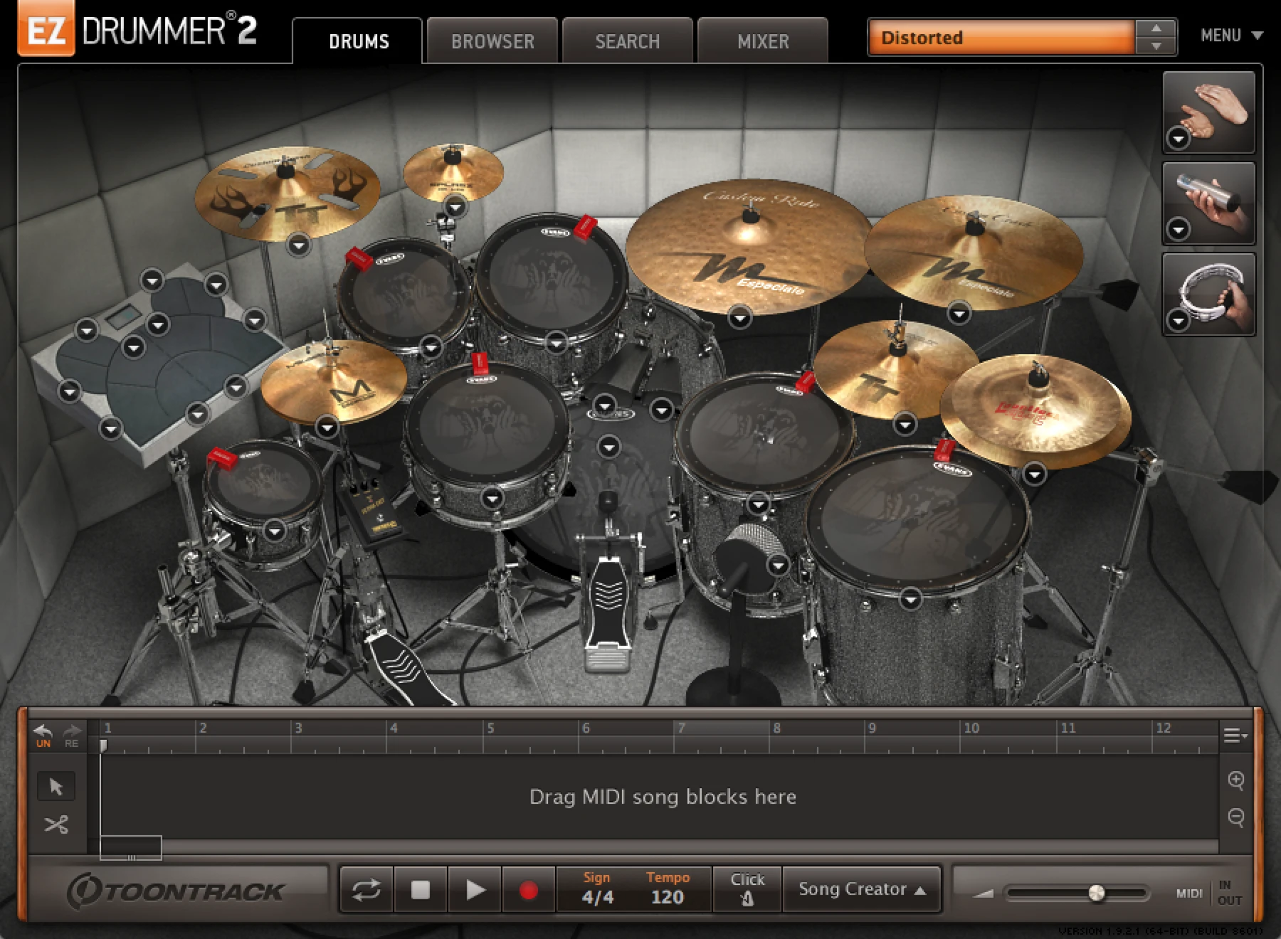 Toontrack Claustrophobic EZX 音色扩展包
