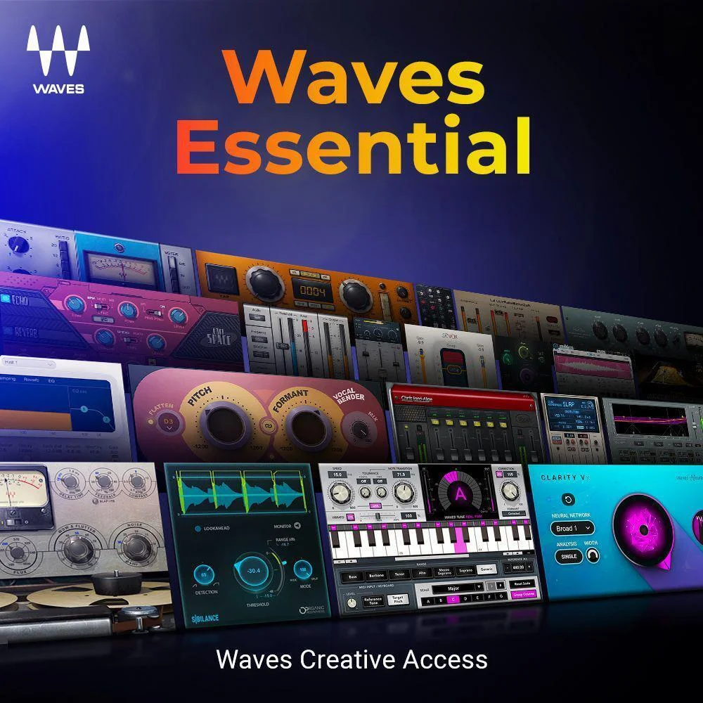 Waves Creative Access Essential - 1个月订阅版（不自动续订）
