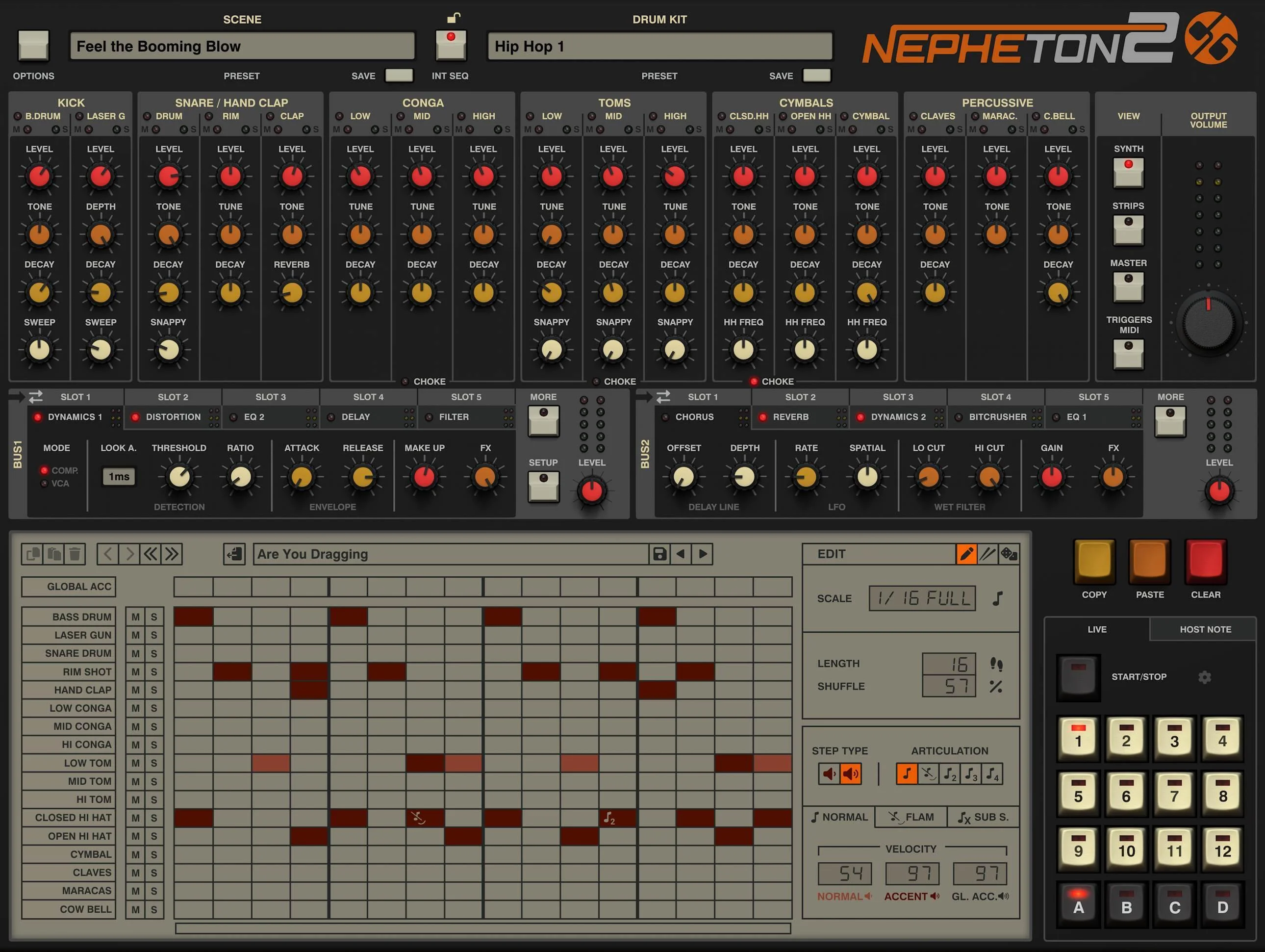 D16 Group Nepheton 2 鼓机插件