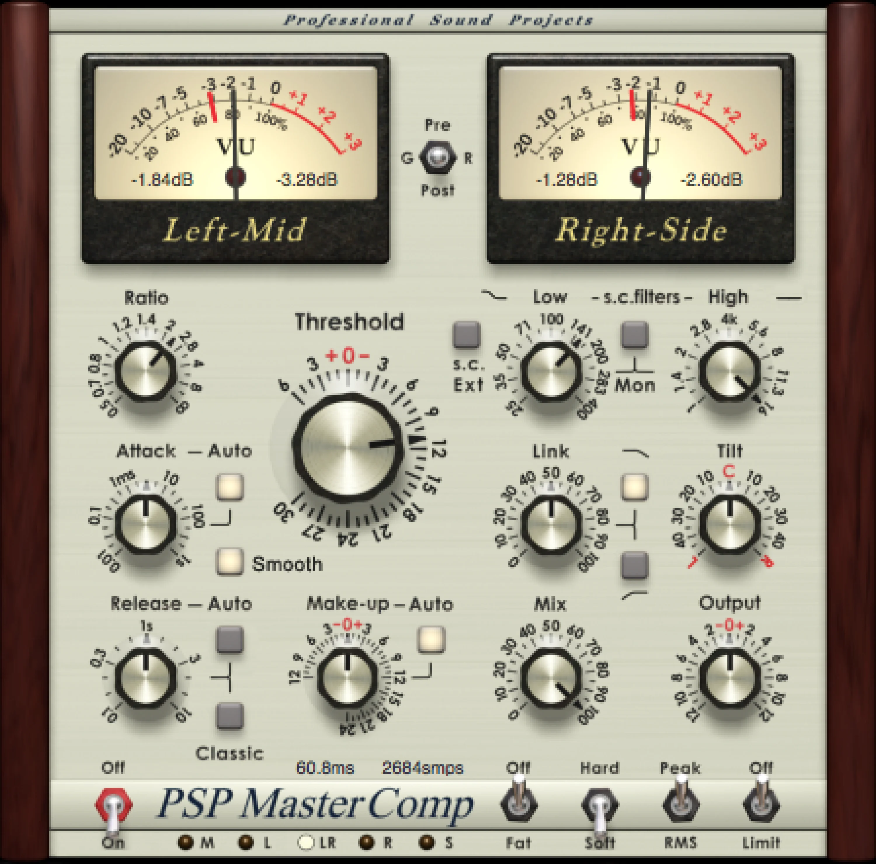 PSP Audioware MasterComp 母带压缩器插件