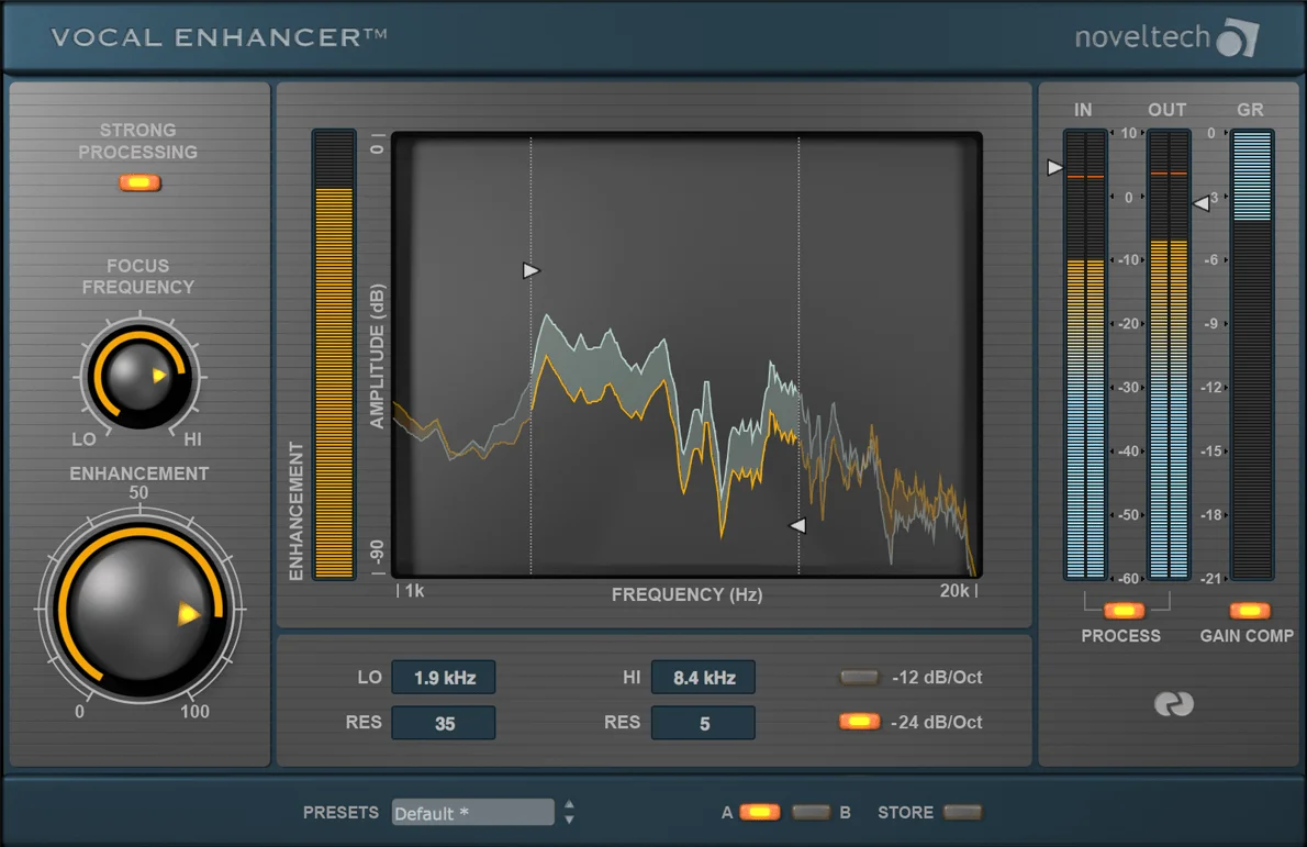 Brainworx Noveltech 人声增强器插件