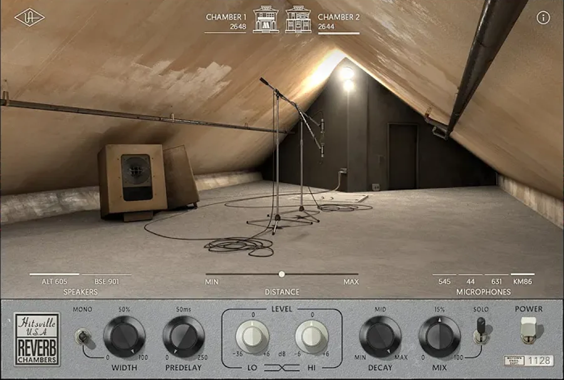Universal Audio Hitsville 混响室 UAD 插件