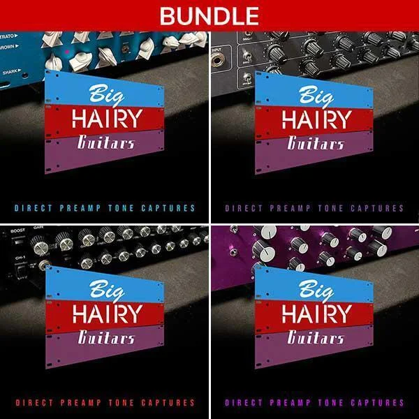 IK Multimedia TONEX Big Hairy Guitars 2U 前级音色合集套装