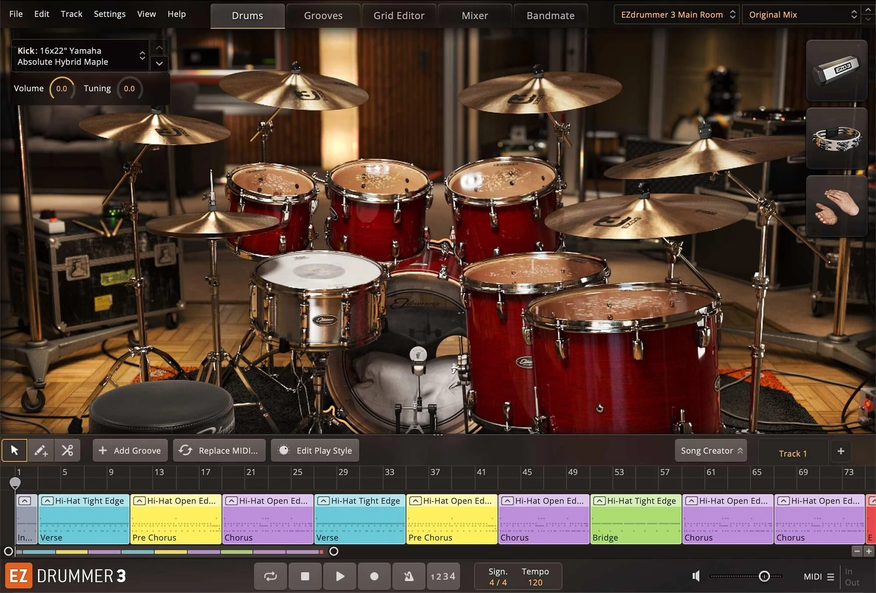 Toontrack EZdrummer 3 虚拟鼓软件 - 从任意早期版本升级