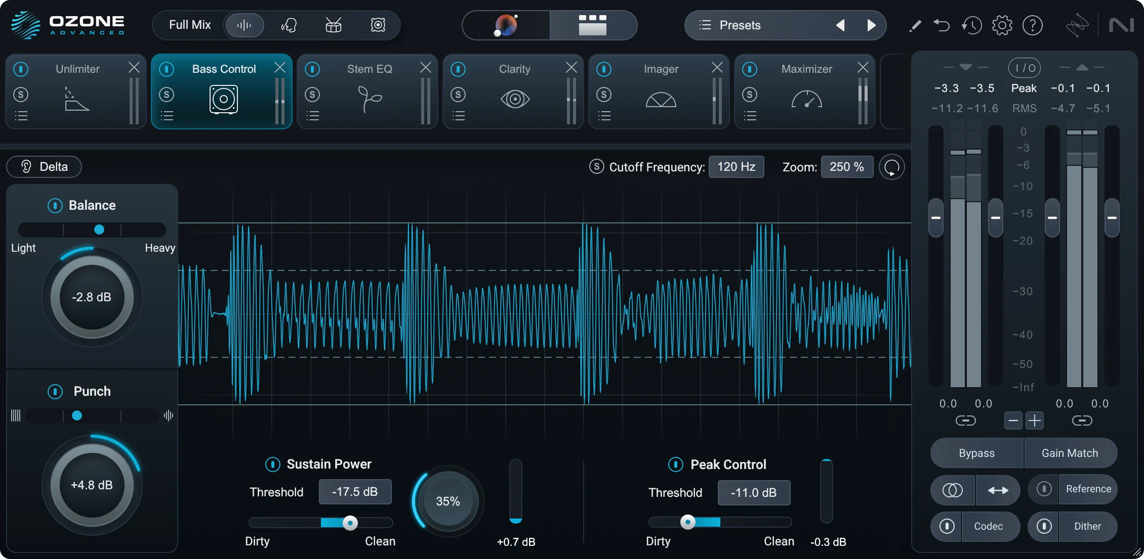 iZotope Ozone 12 Advanced 母带处理软件套装 - 从任意版本的 Ozone Advanced 升级