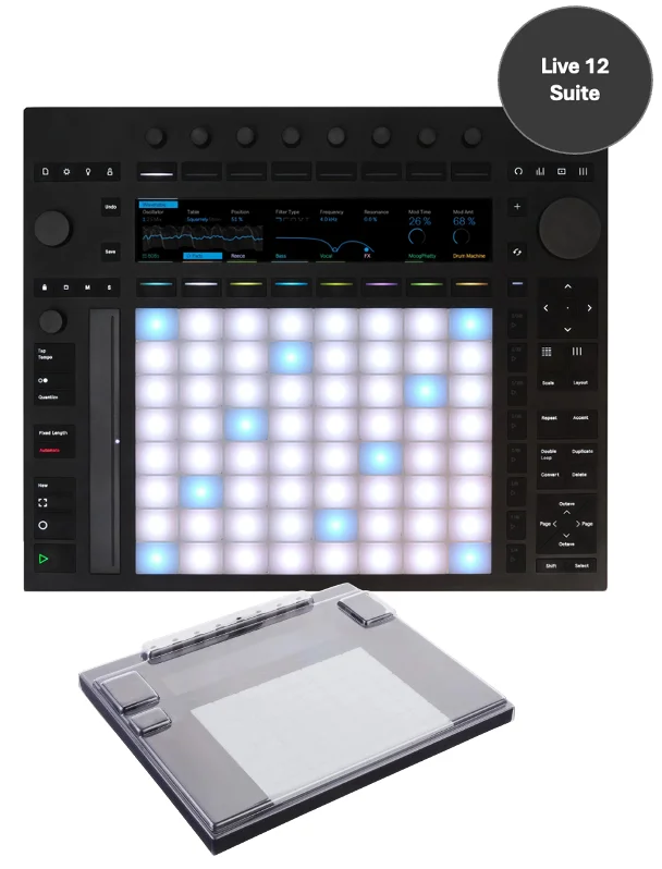 Ableton Push 3 独立版，含 Decksaver 防尘罩 - Live 12 Suite 版