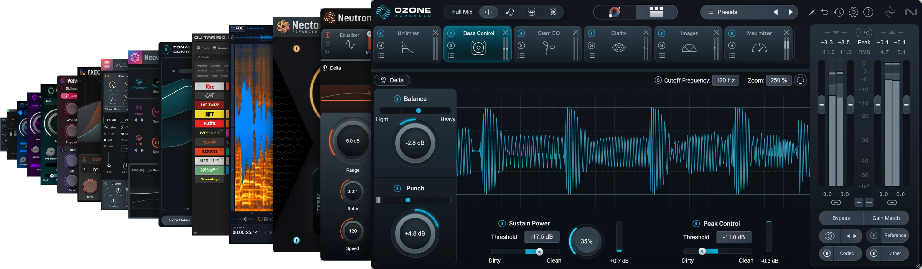 iZotope Music Production Suite 8.5 - 从 Music Production Suite 1-7.1 升级