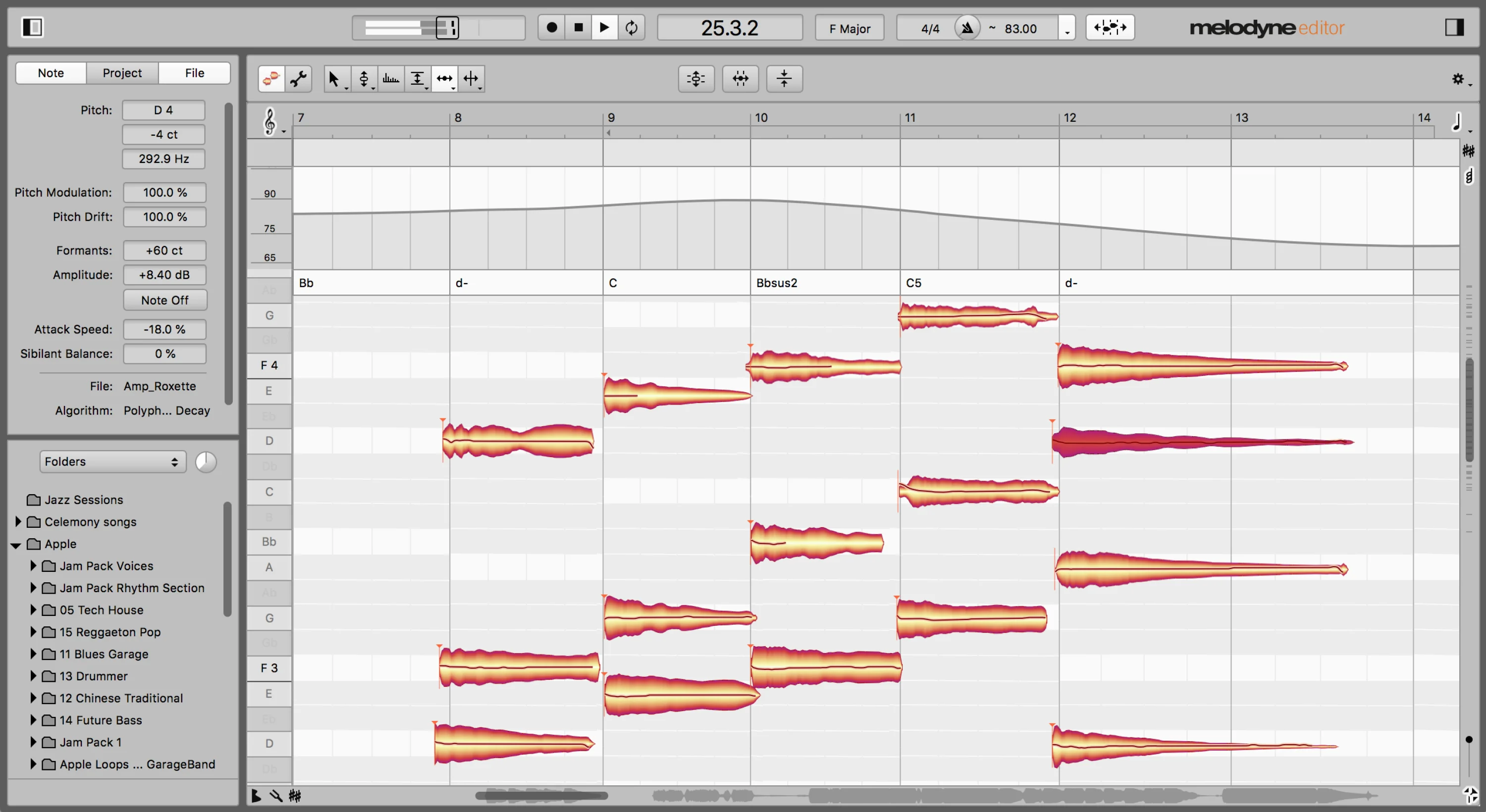 Celemony Melodyne 5 editor - 从 Melodyne 4 或 5 assistant 升级