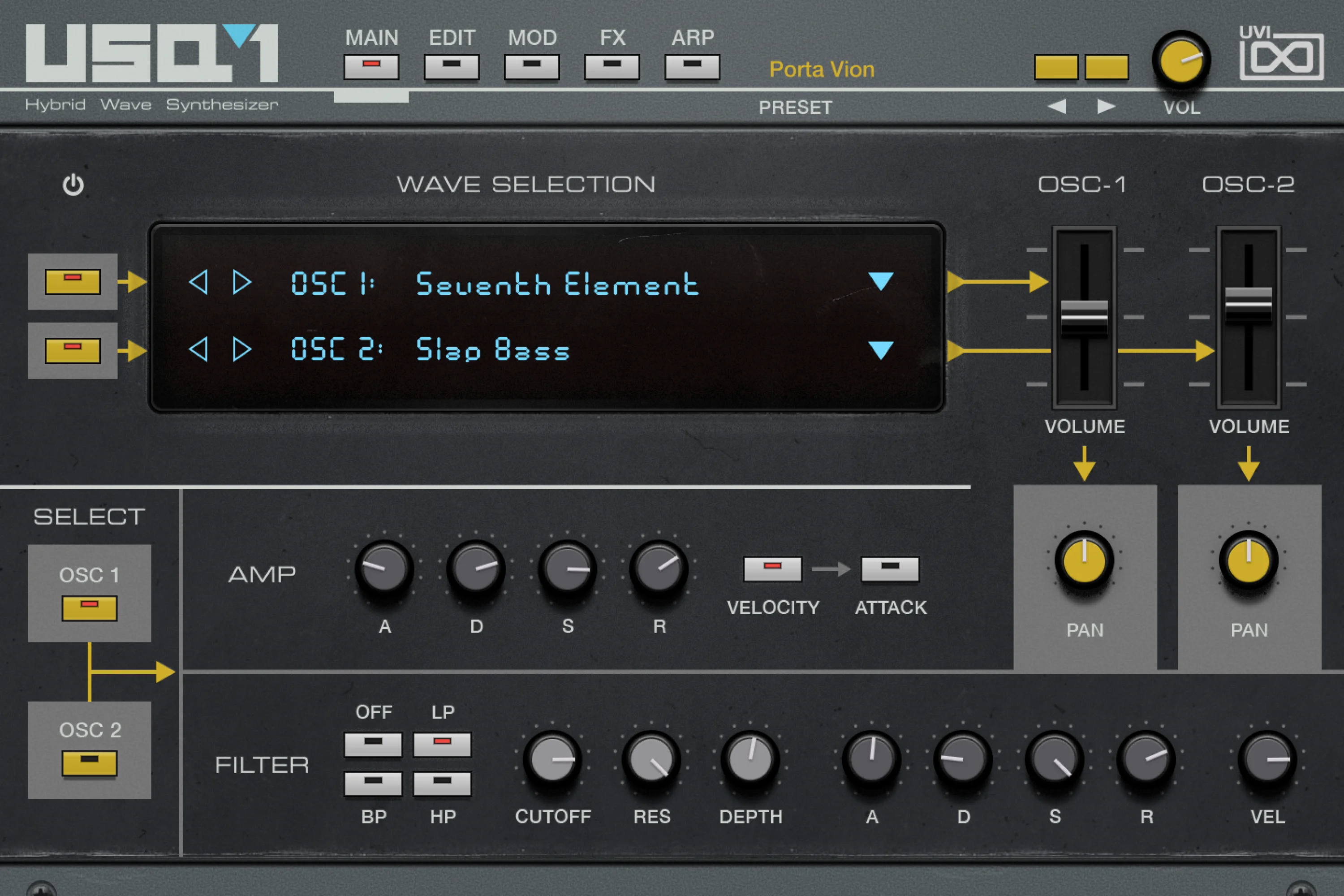 UVI USQ-1 经典合成器工作站软件