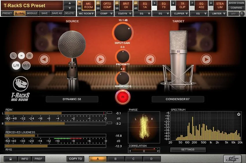 IK Multimedia T-RackS Mic Room 插件