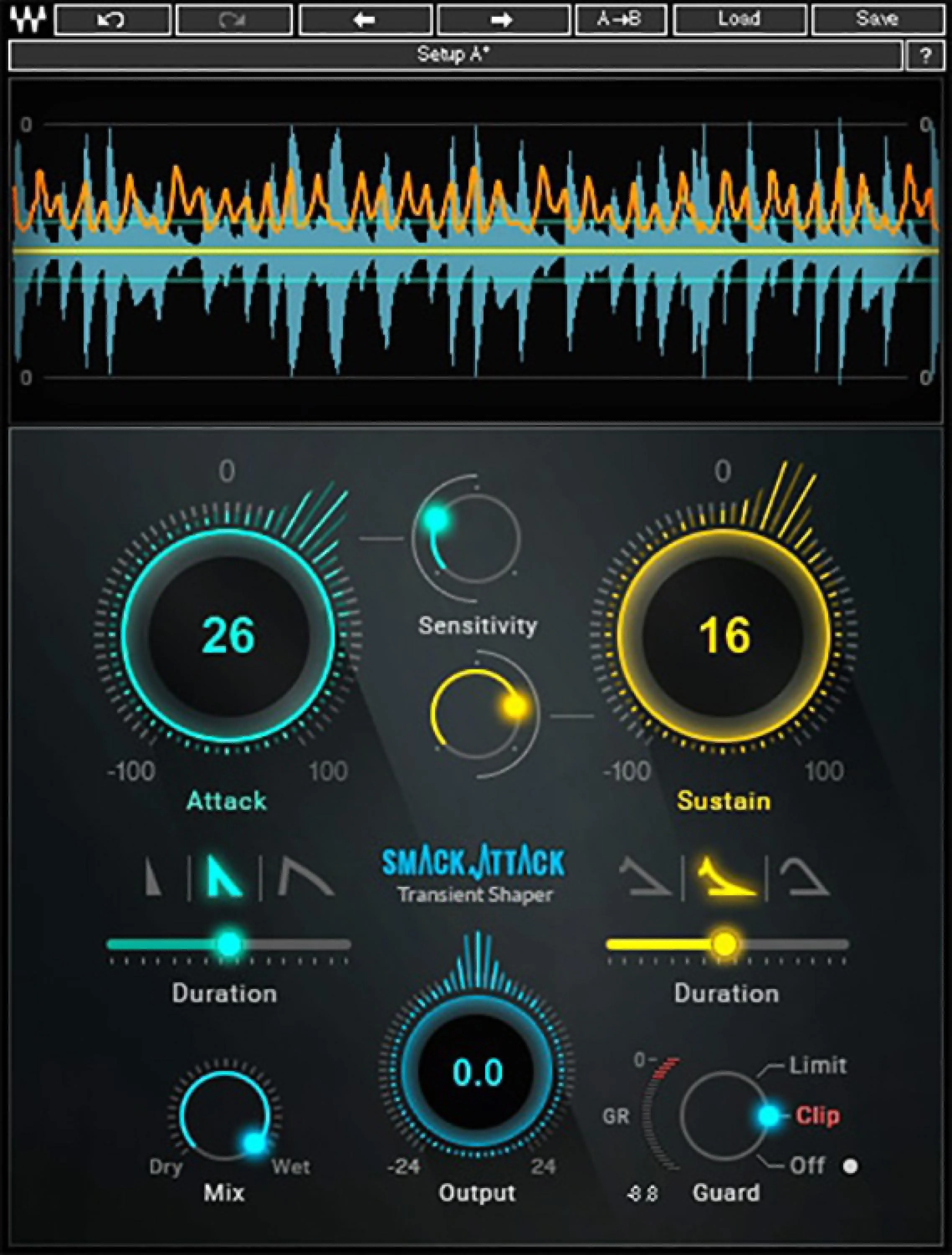 Waves Smack Attack 瞬态塑形插件