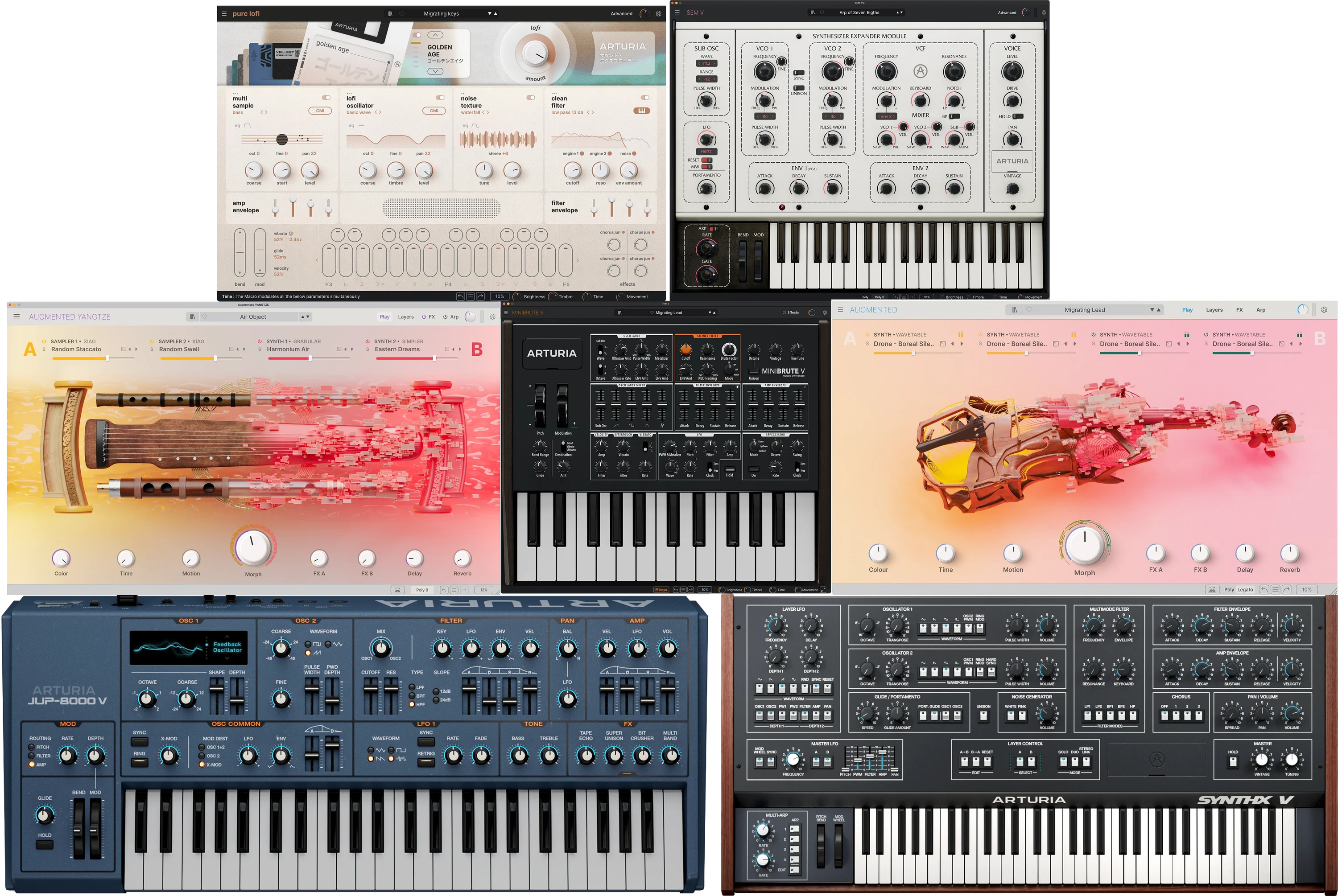 Arturia V Collection 11 Pro 软件乐器套装