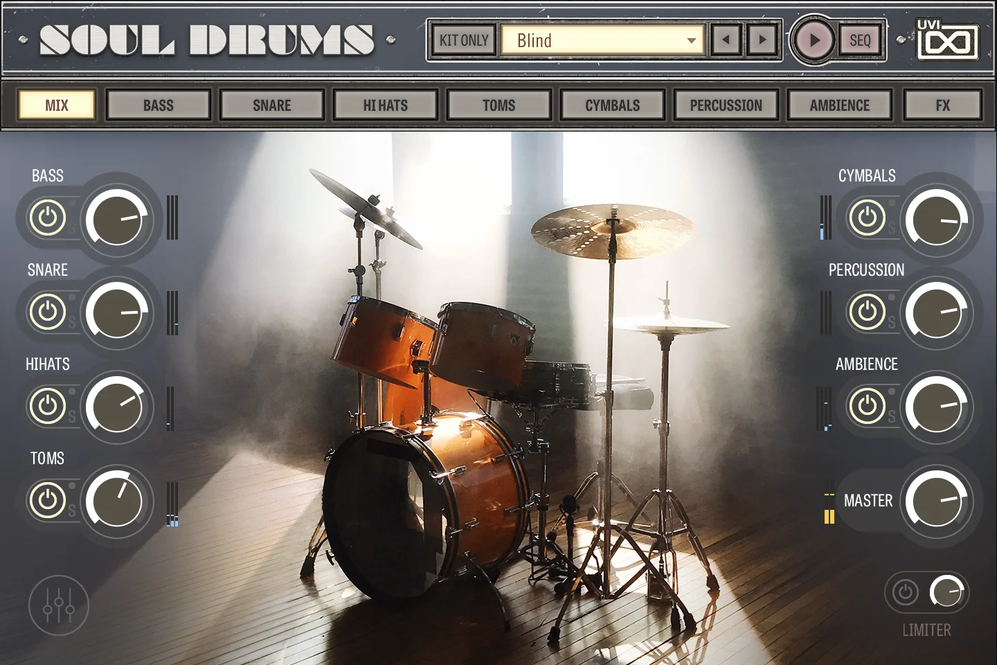 UVI Soul Drums 软件乐器