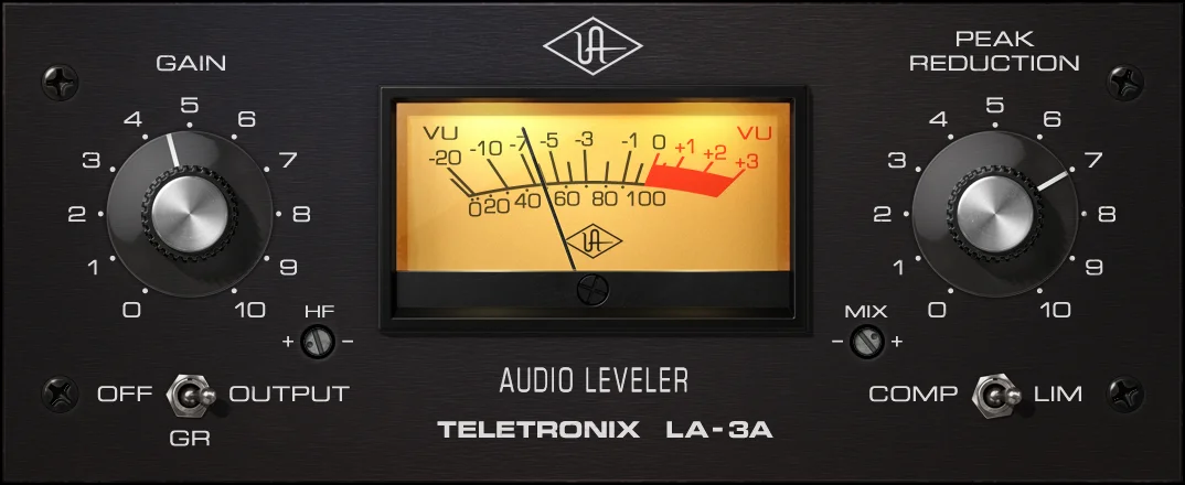Universal Audio Teletronix LA-3A 音频电平器 UAD 插件