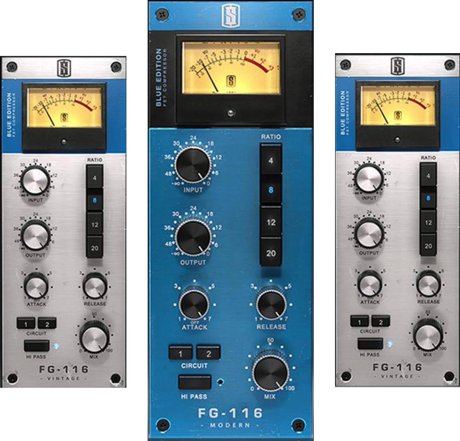 Slate Digital FG-116 Blue Series - FET 压缩器