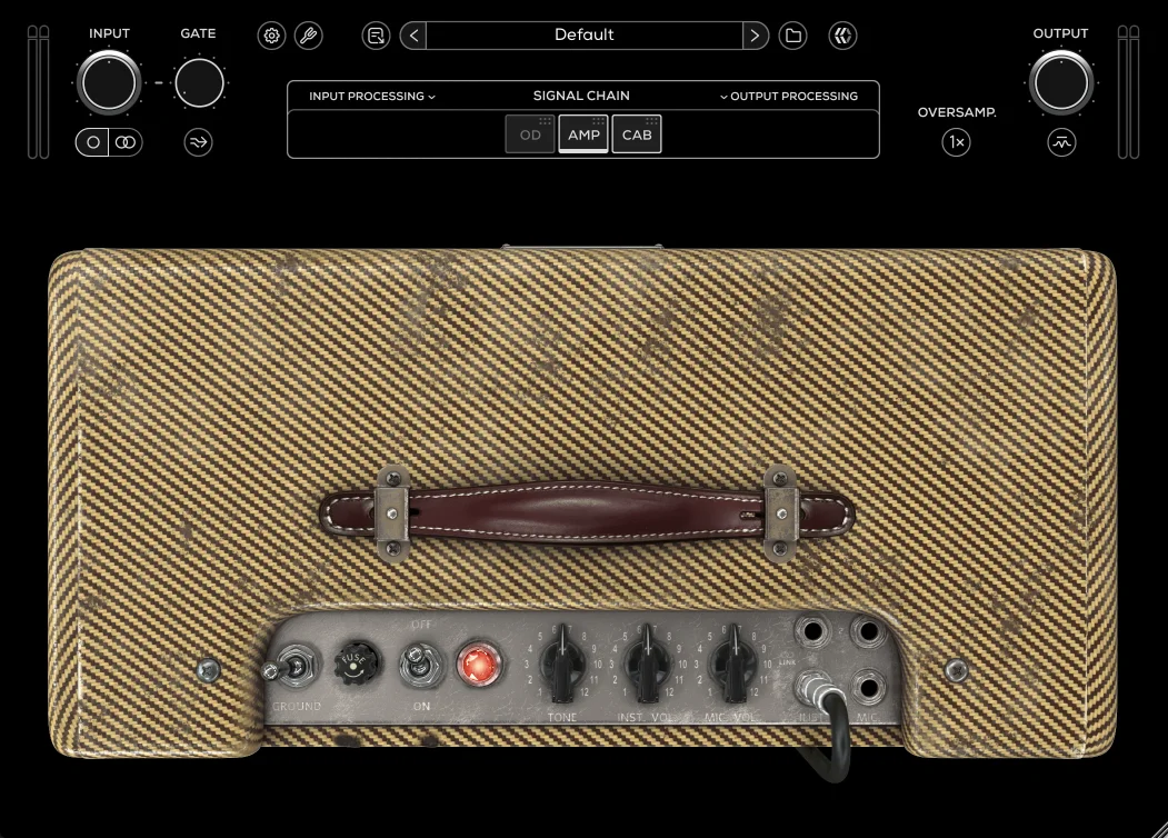 MixWave Tweed 1955 吉他音箱建模插件