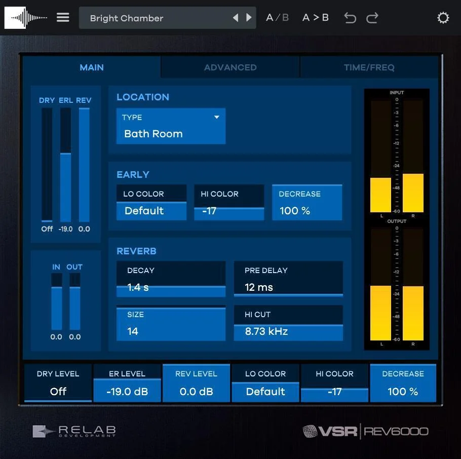 Relab Development REV6000 混响插件