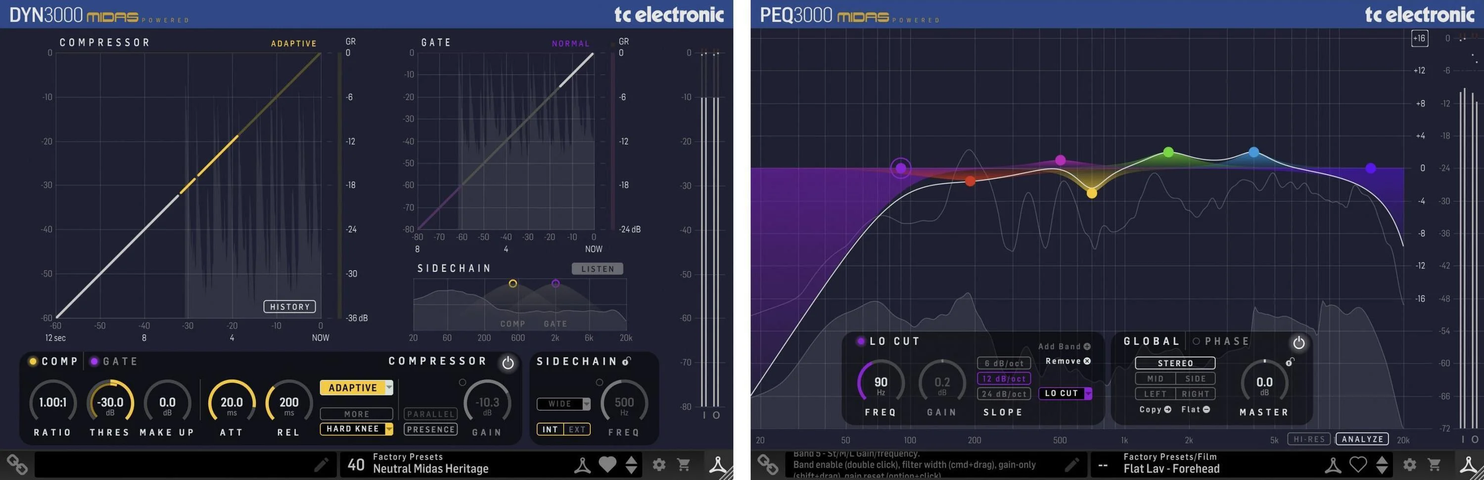 TC Electronic Heritage 通道条插件套装