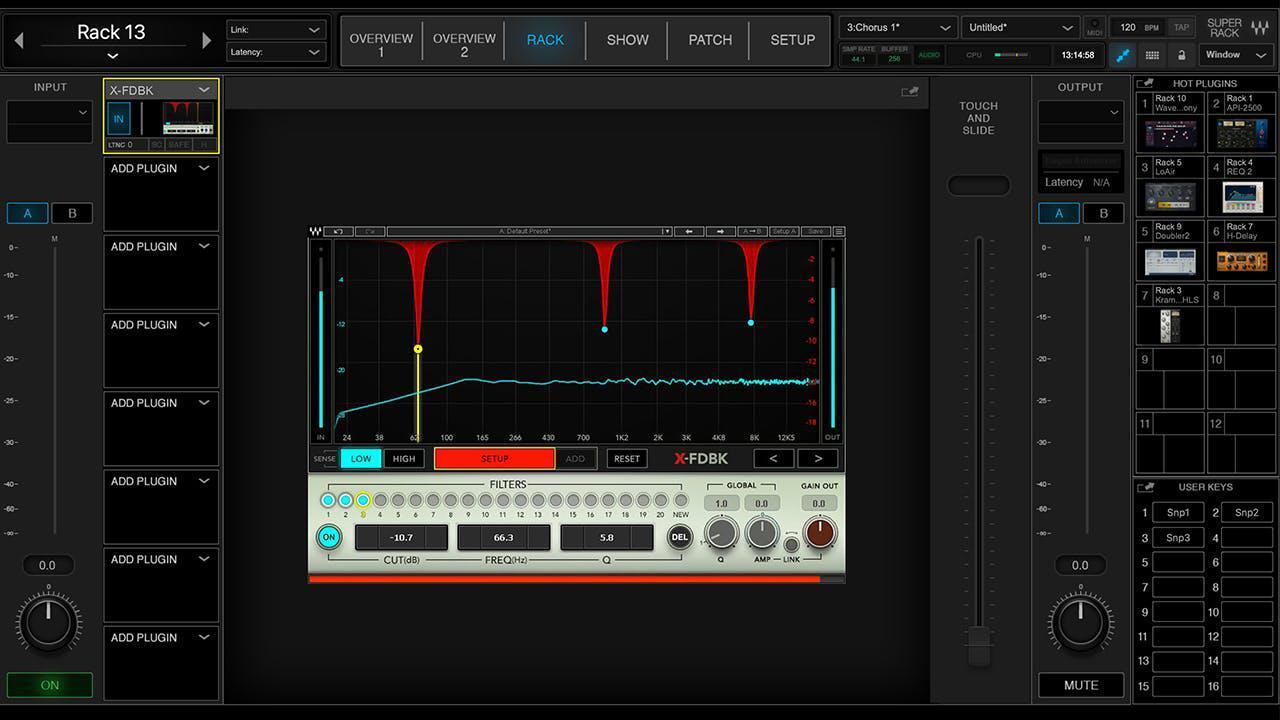 Waves SuperRack Performer 现场扩声插件宿主