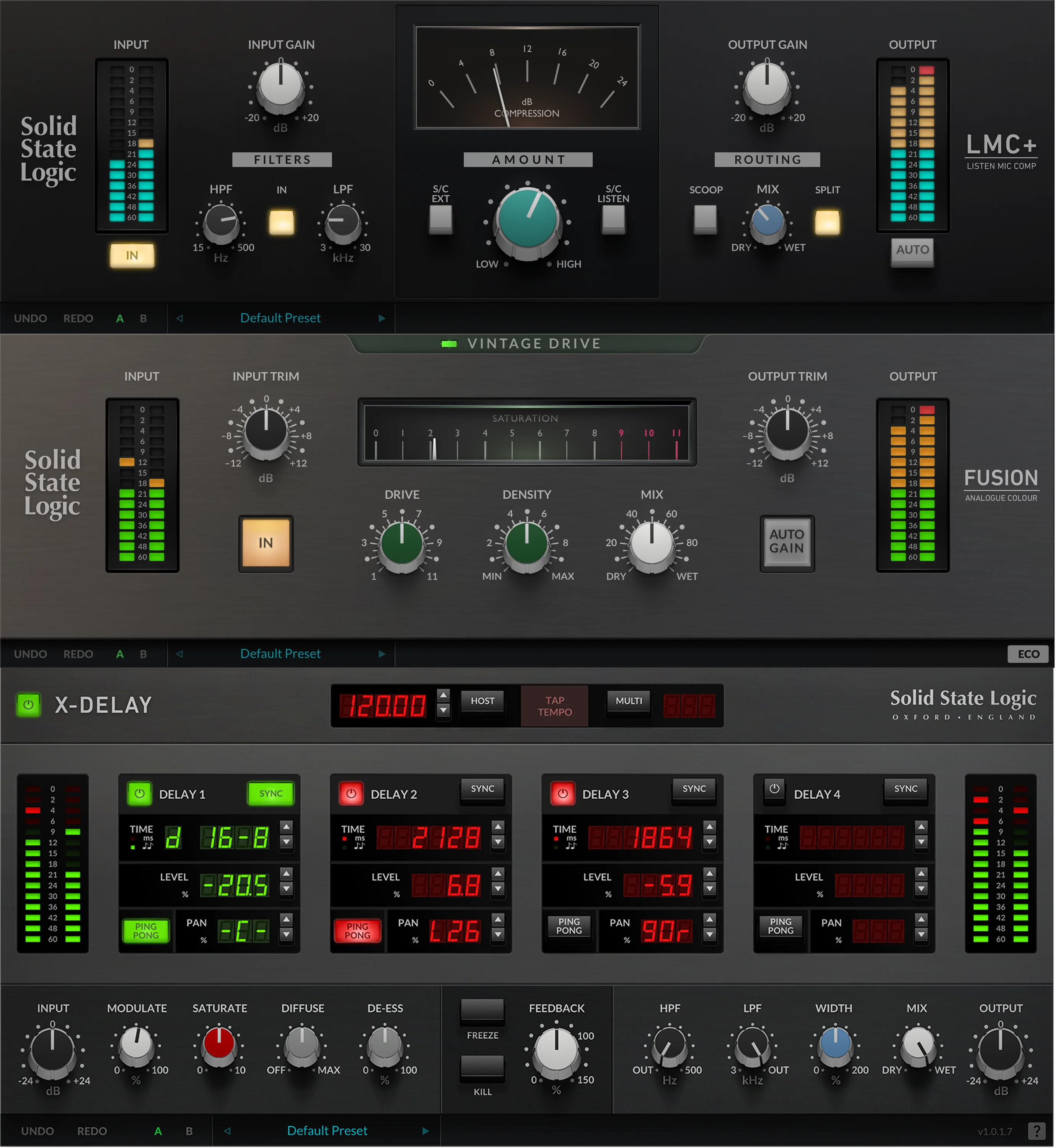 Solid State Logic 80年代插件套装