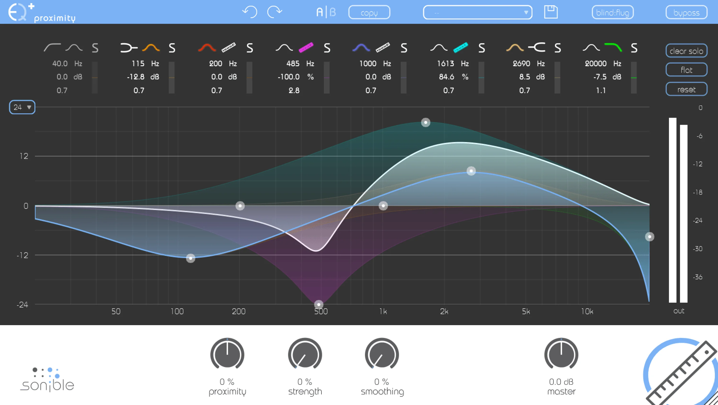 Sonible proximity:EQ+ 插件