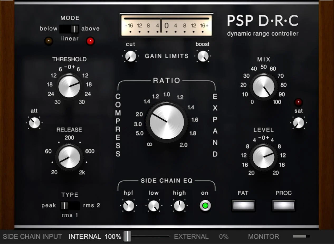 PSP Audioware DRC 动态处理器插件