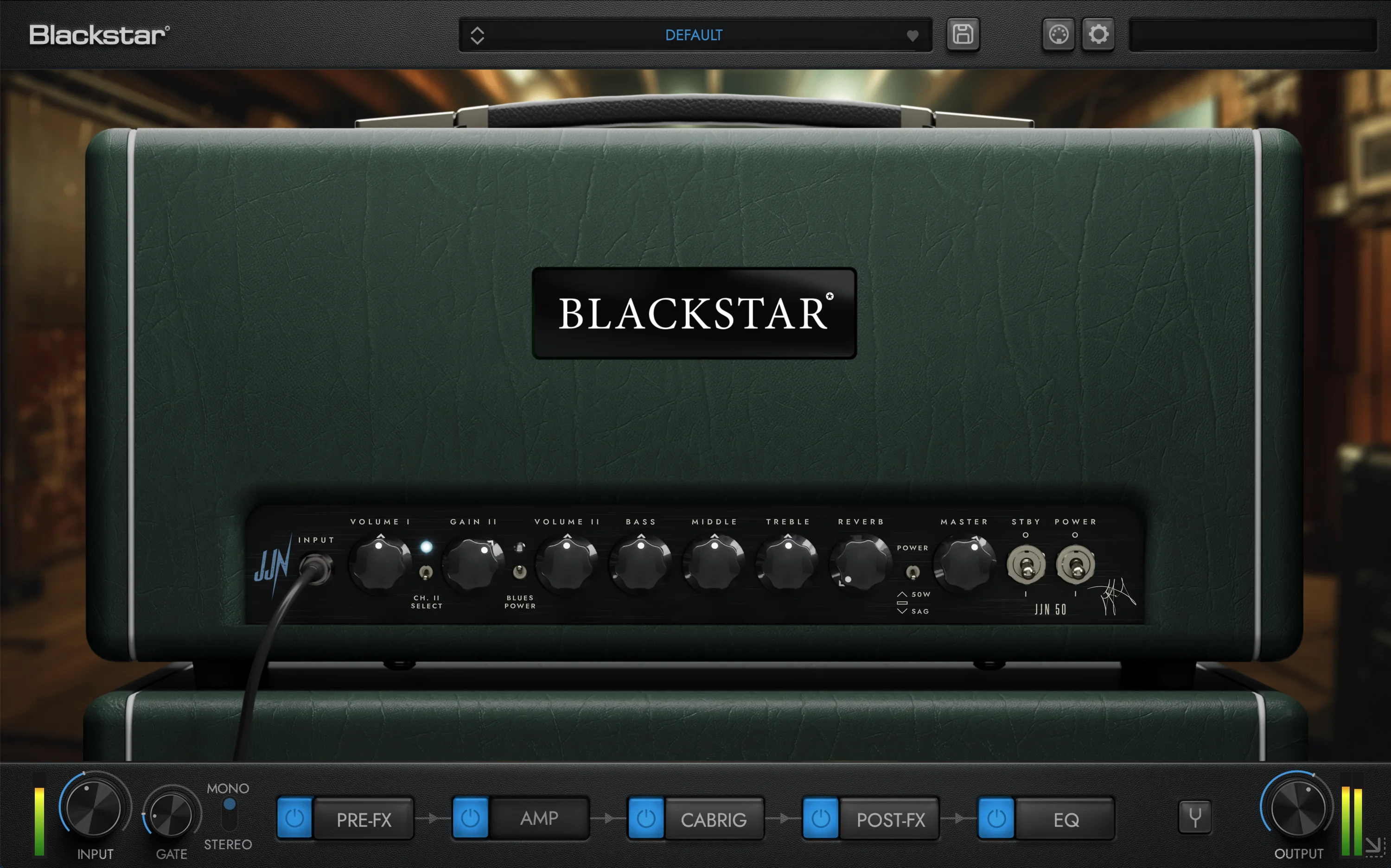 Blackstar Jared James Nichols JJN 50 放大器插件