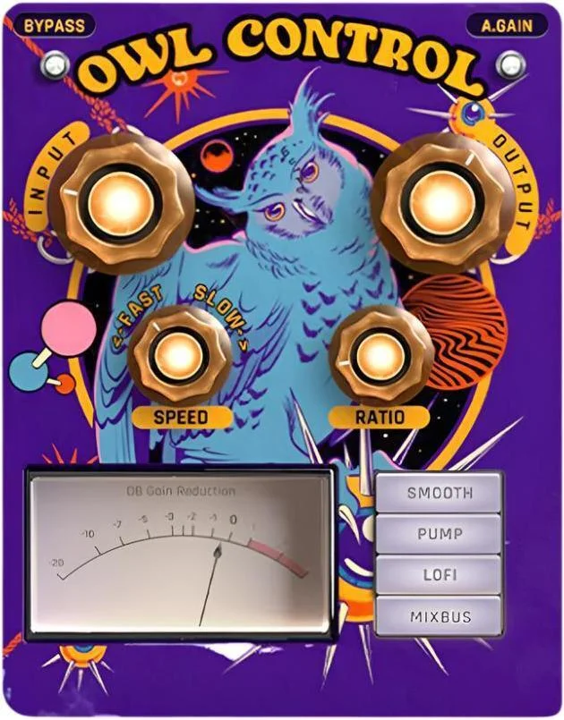 Safari Audio Owl Control 压缩器插件