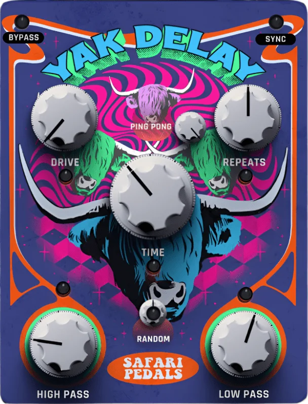 Safari Audio Yak Delay 延迟插件